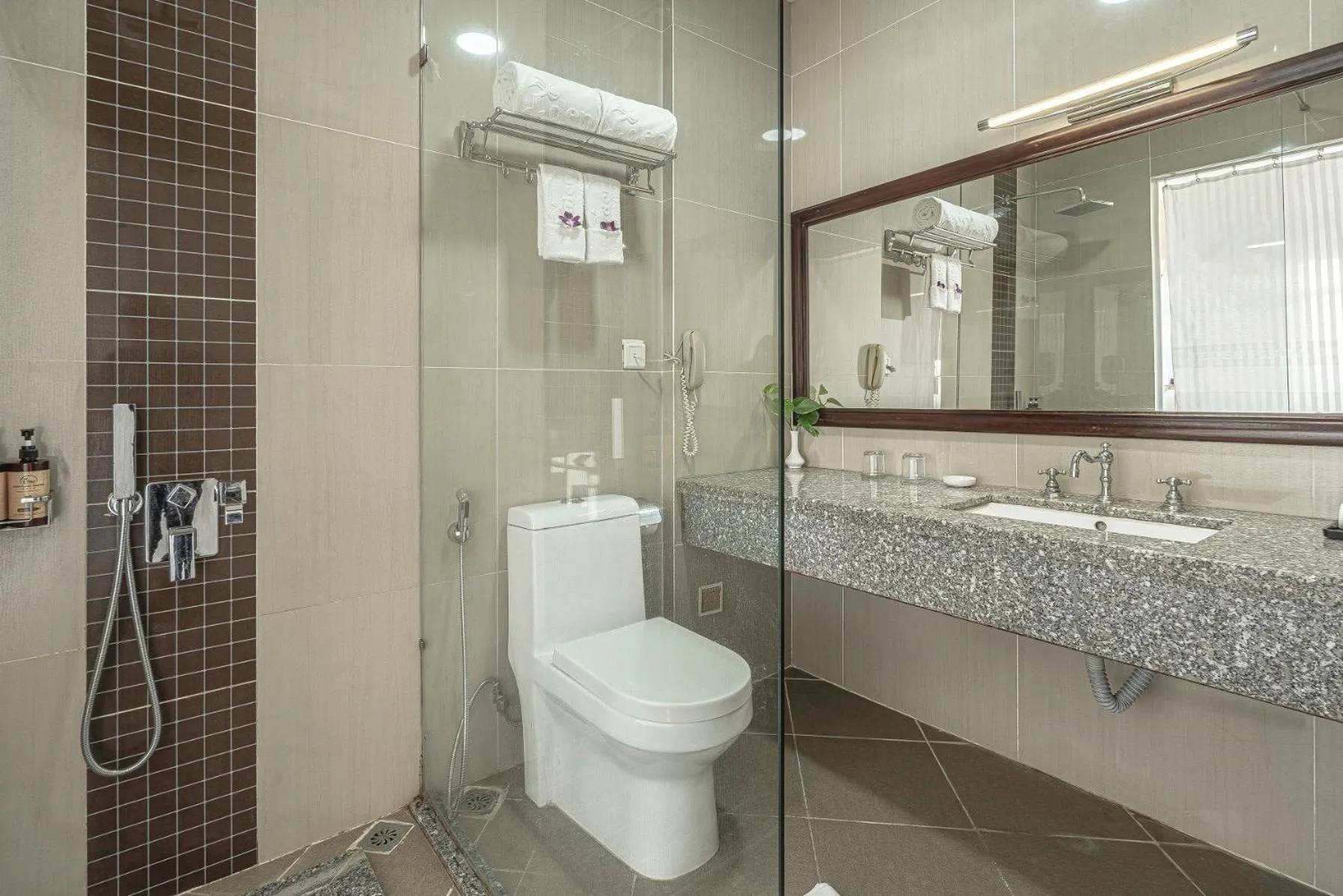 Toilet in Eden Plaza Da Nang Hotel