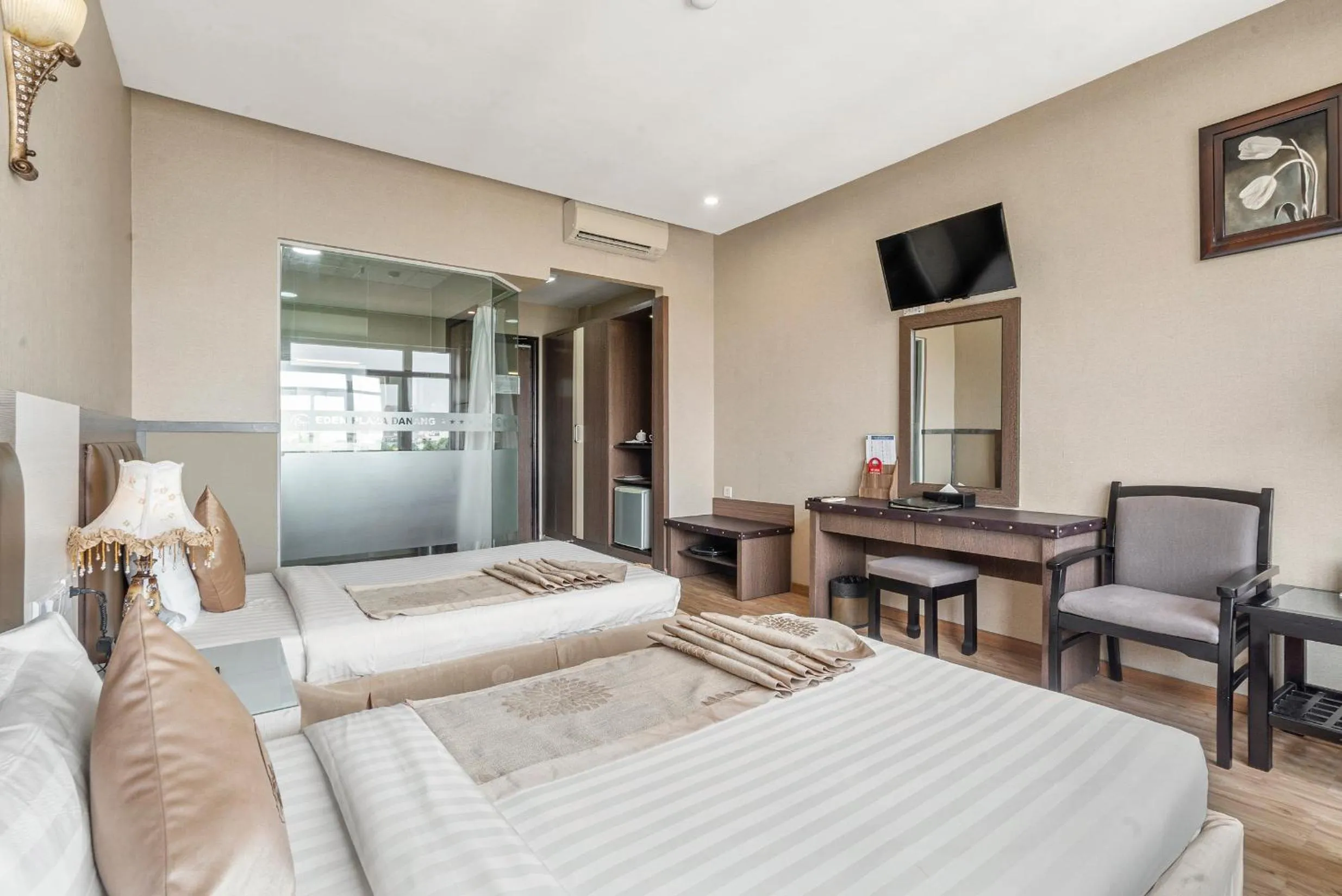 Bedroom, Bed in Eden Plaza Da Nang Hotel