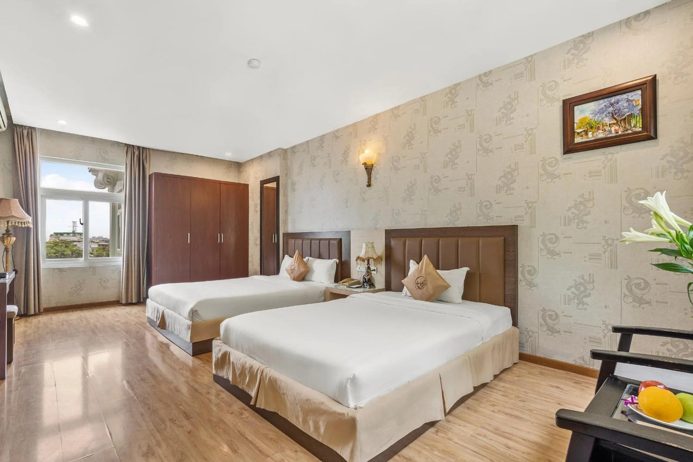 Bedroom, Bed in Eden Plaza Da Nang Hotel