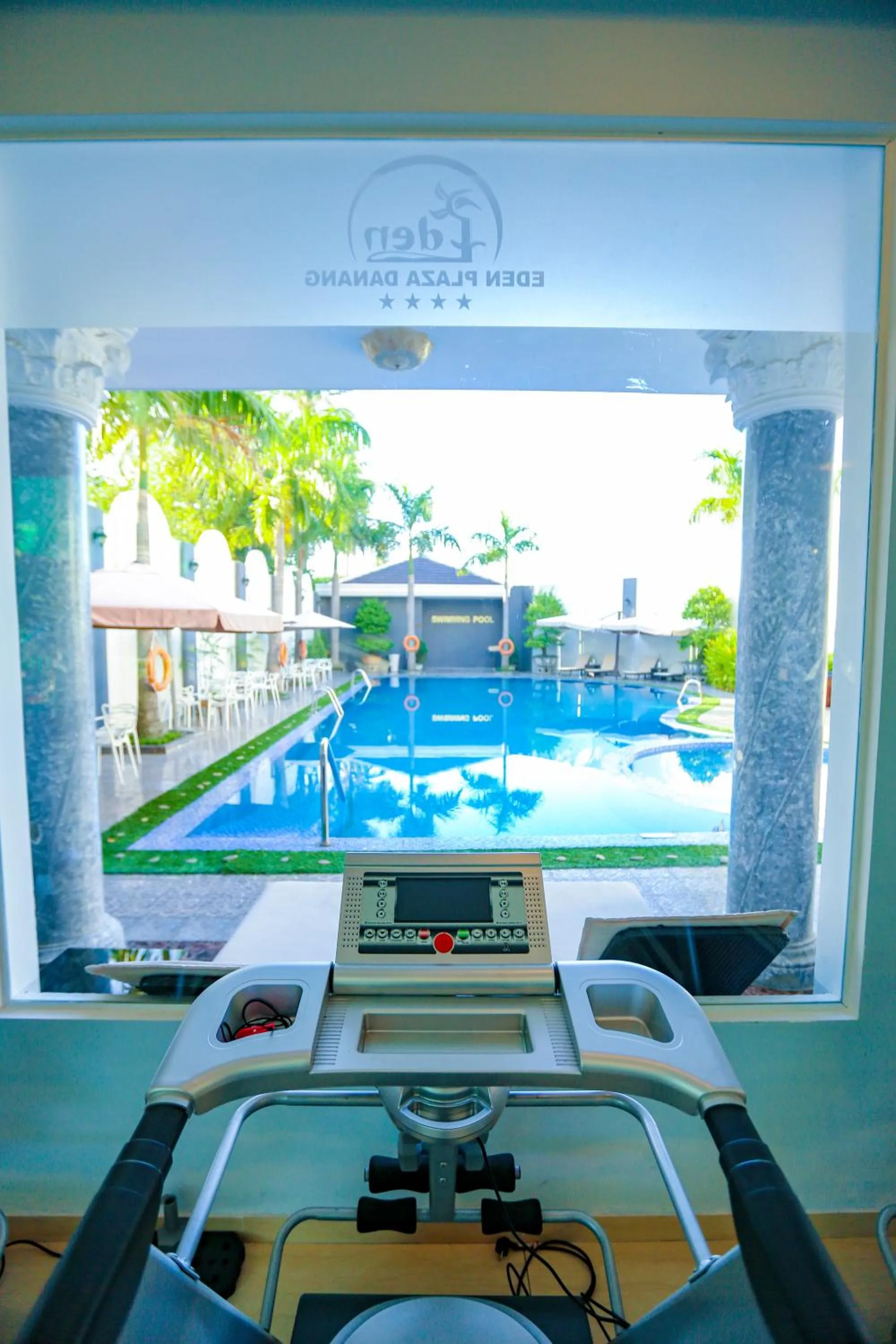 Fitness centre/facilities in Eden Plaza Da Nang Hotel