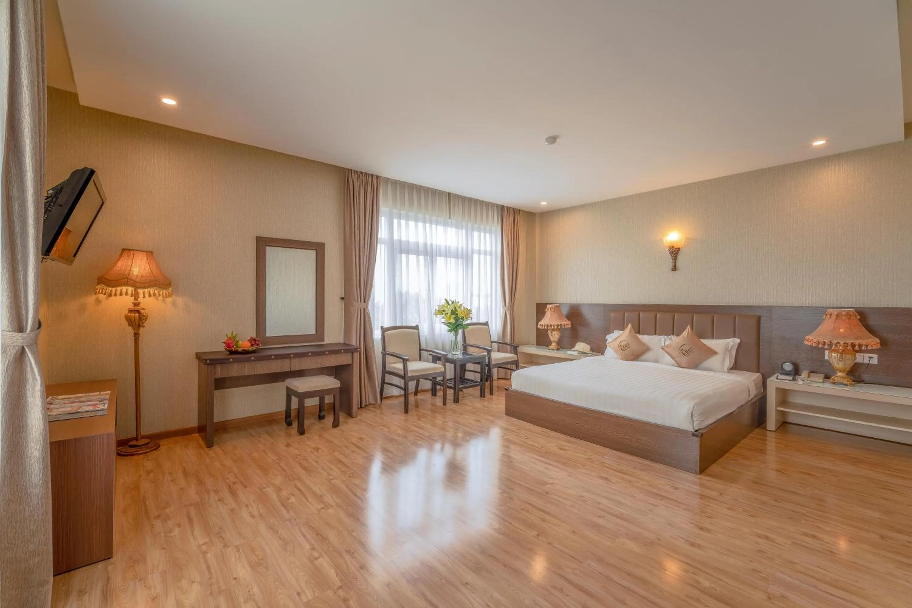 Bedroom, Bed in Eden Plaza Da Nang Hotel