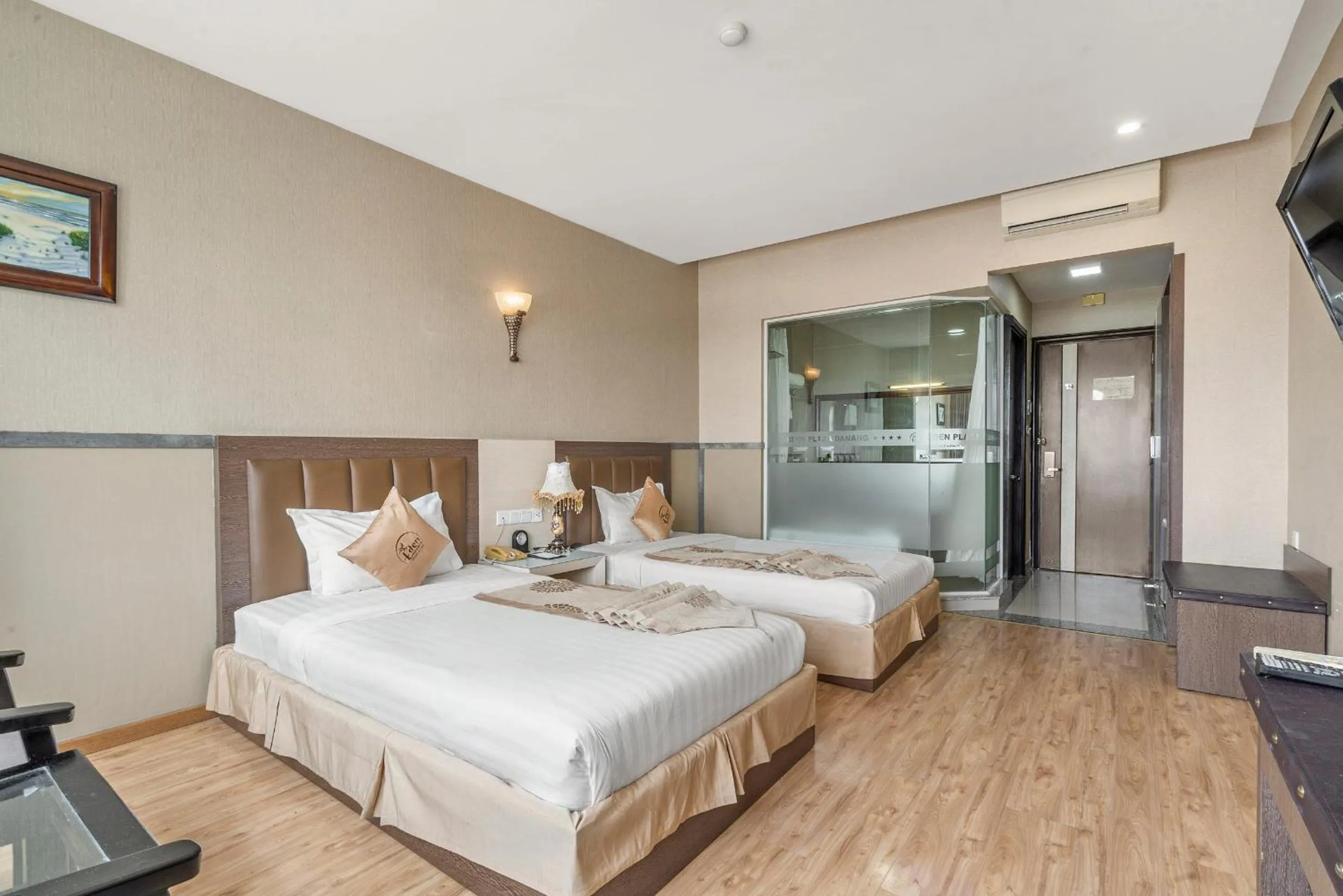 Bedroom, Bed in Eden Plaza Da Nang Hotel