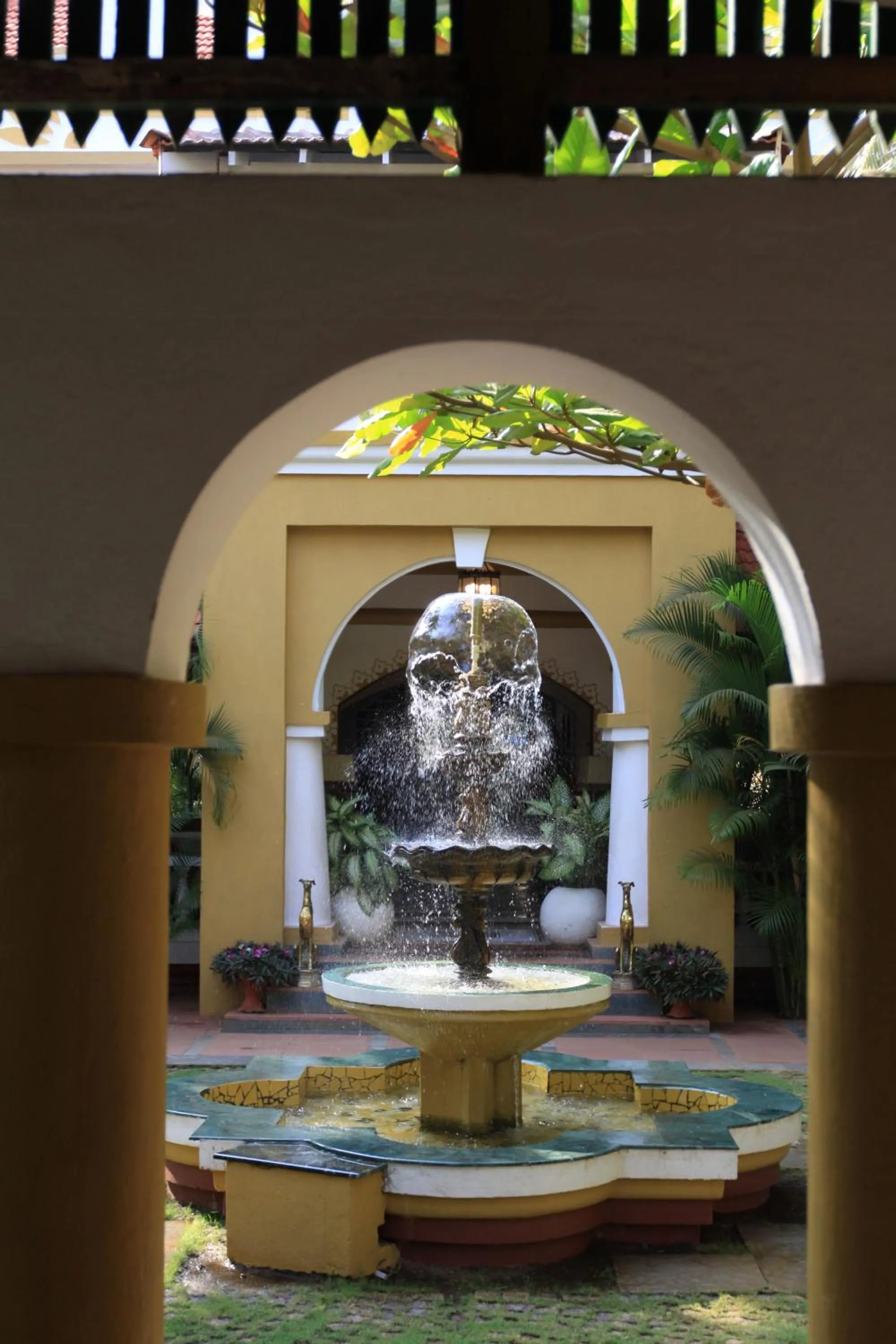 Facade/entrance in Casa Anjuna