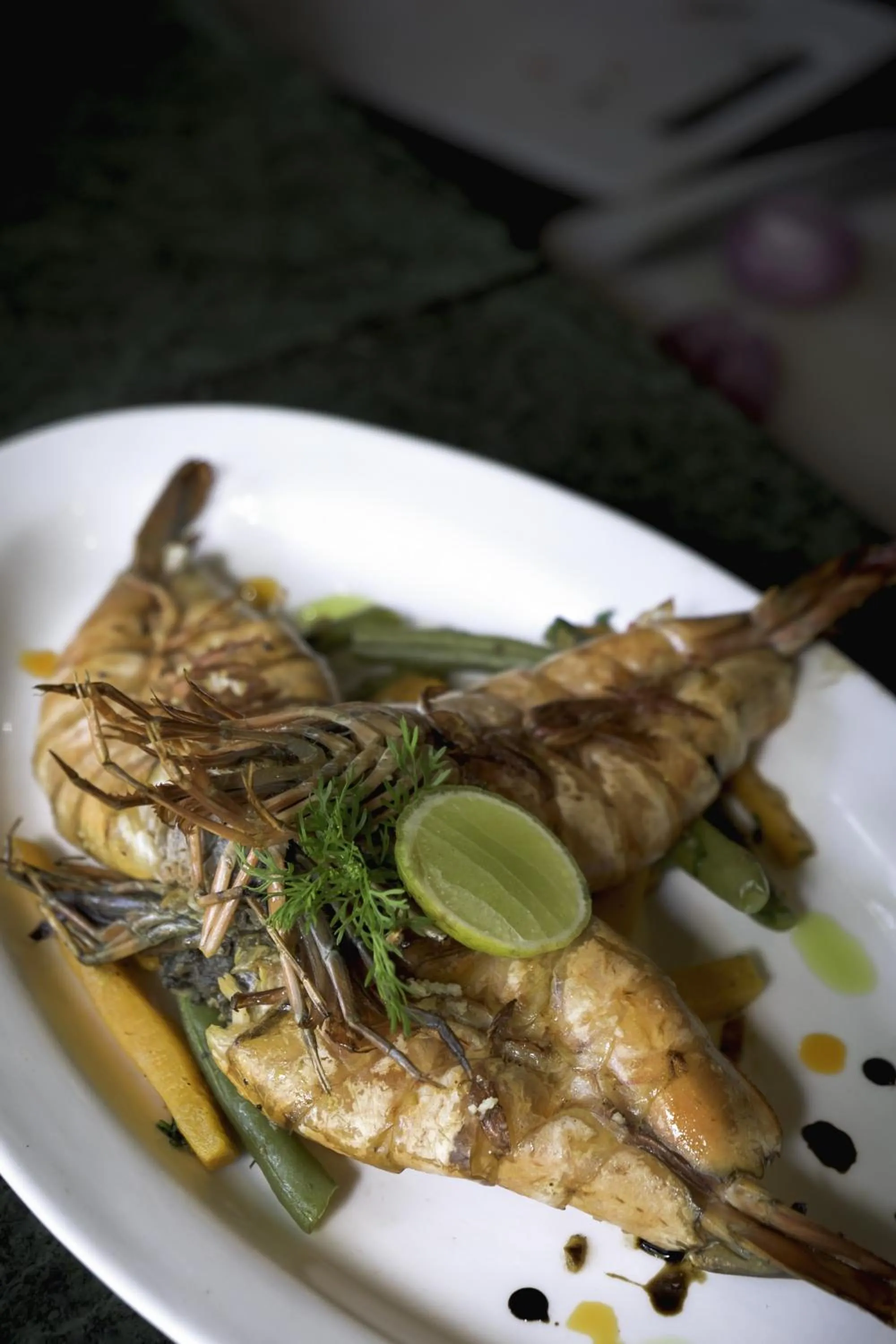 Food close-up in Casa Anjuna