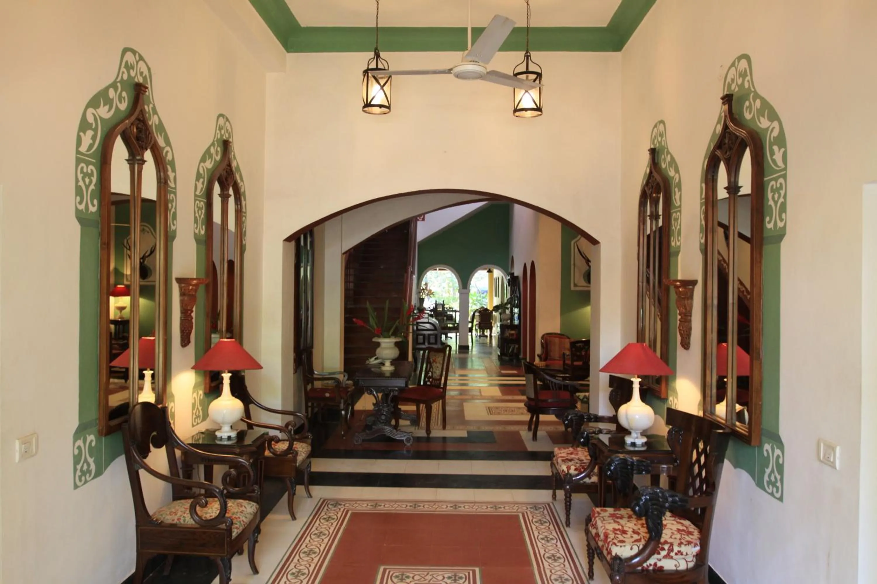 Lobby or reception in Casa Anjuna