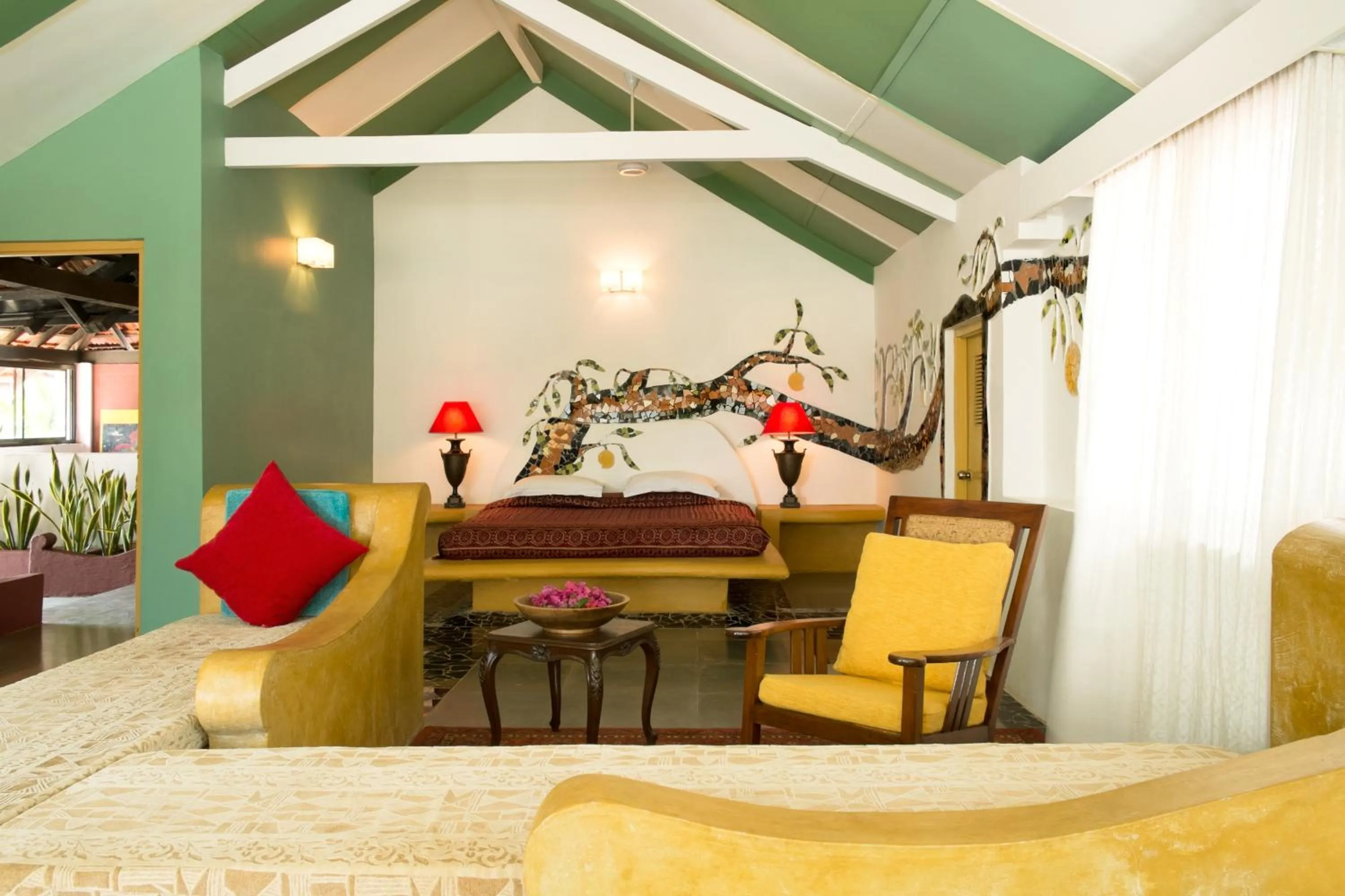 Bedroom, Bed in Casa Anjuna