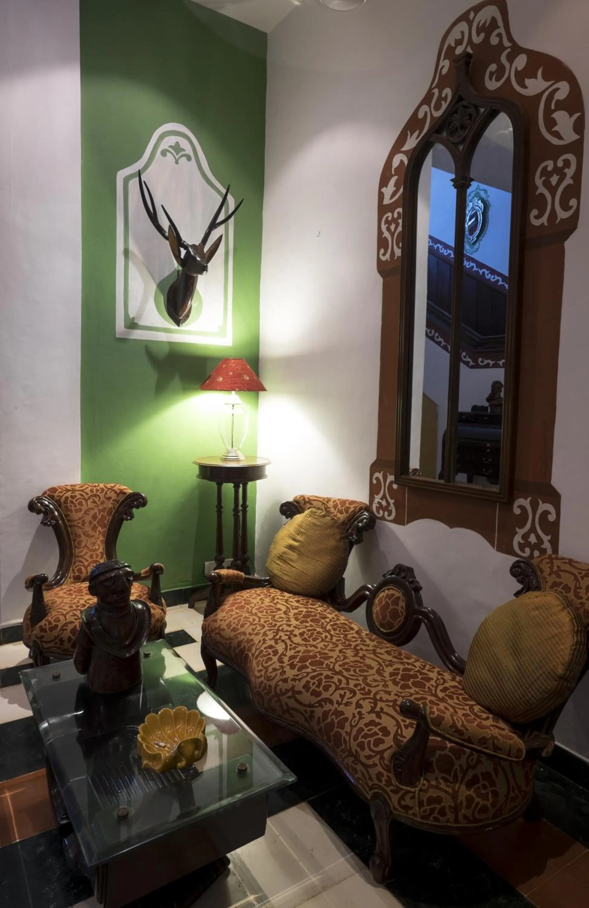 Communal lounge/ TV room in Casa Anjuna