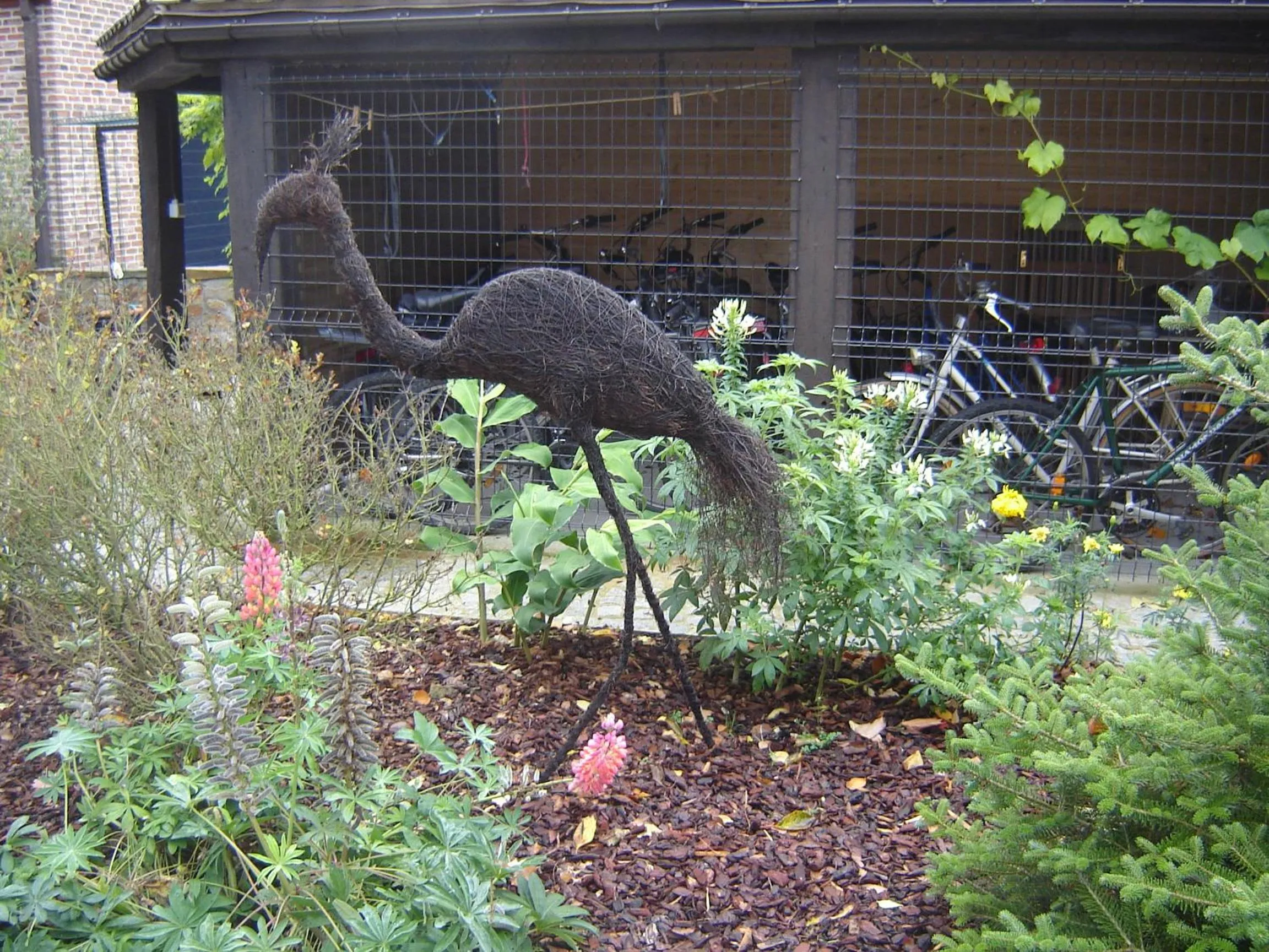 Garden in B&B Wisteria