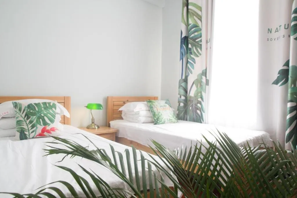 Bed in 大连天天国际青年旅社