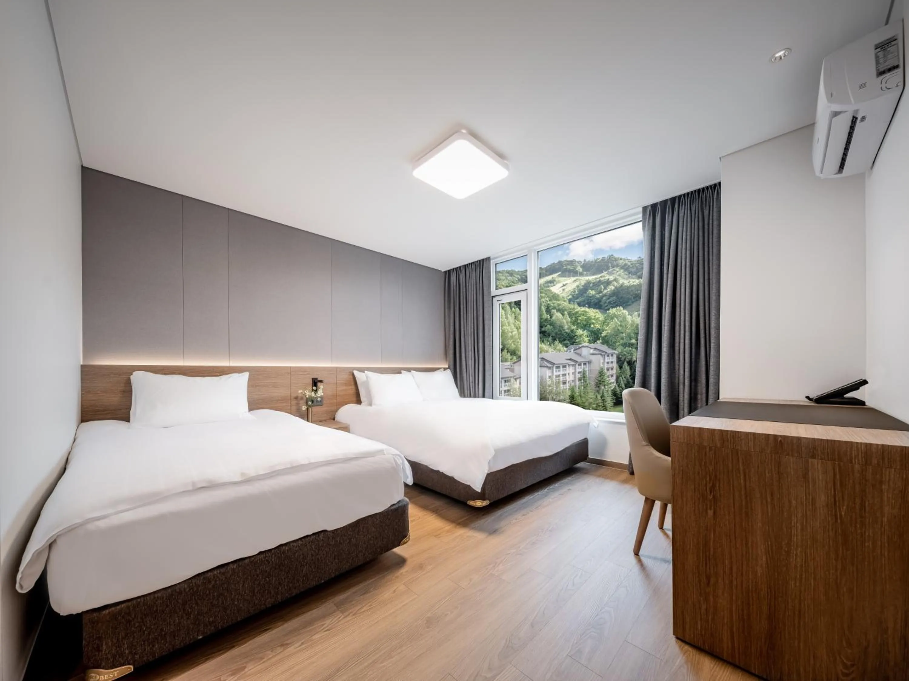 Bed in Phoenix Resort Pyeongchang