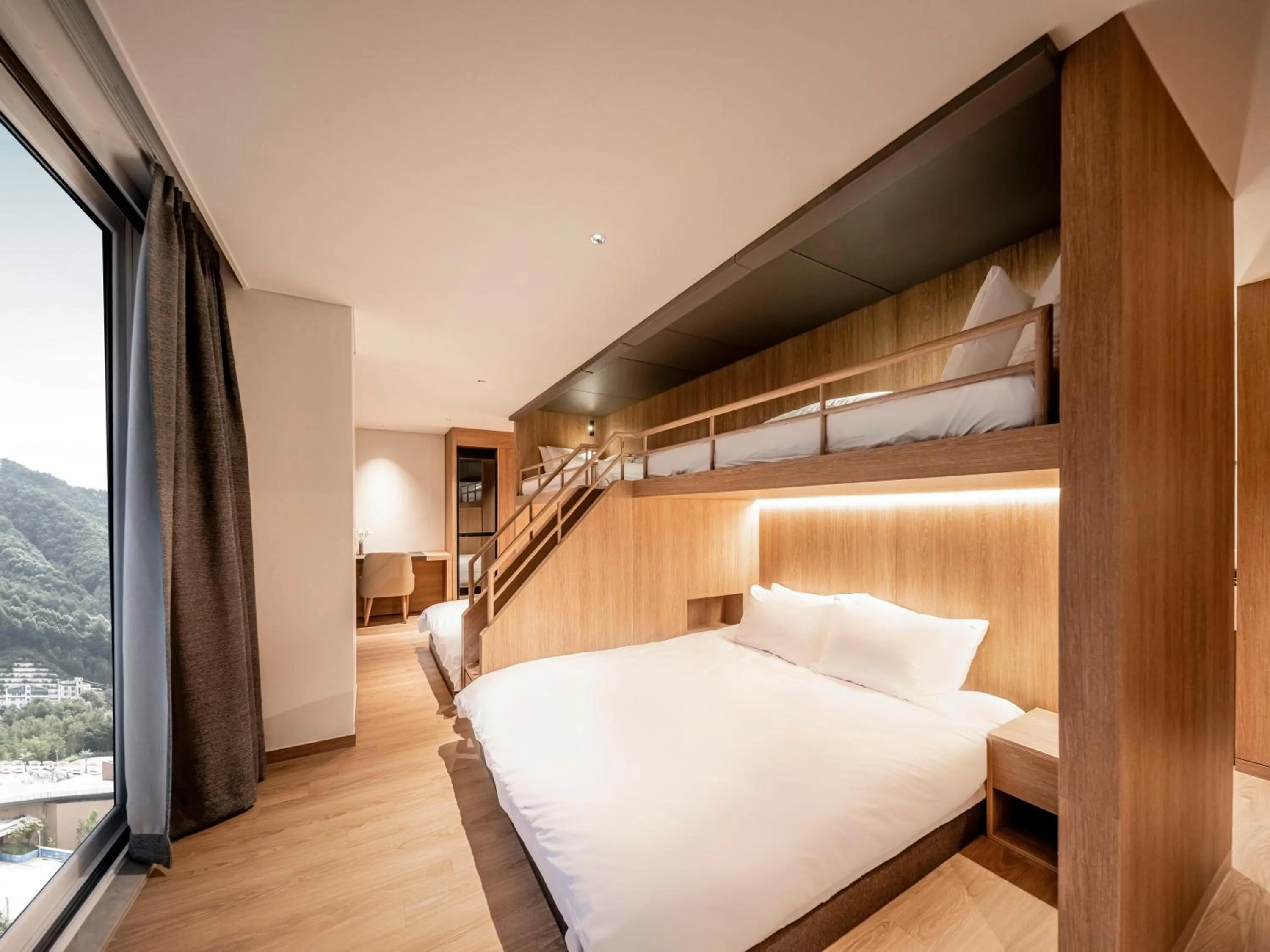 Bed in Phoenix Resort Pyeongchang