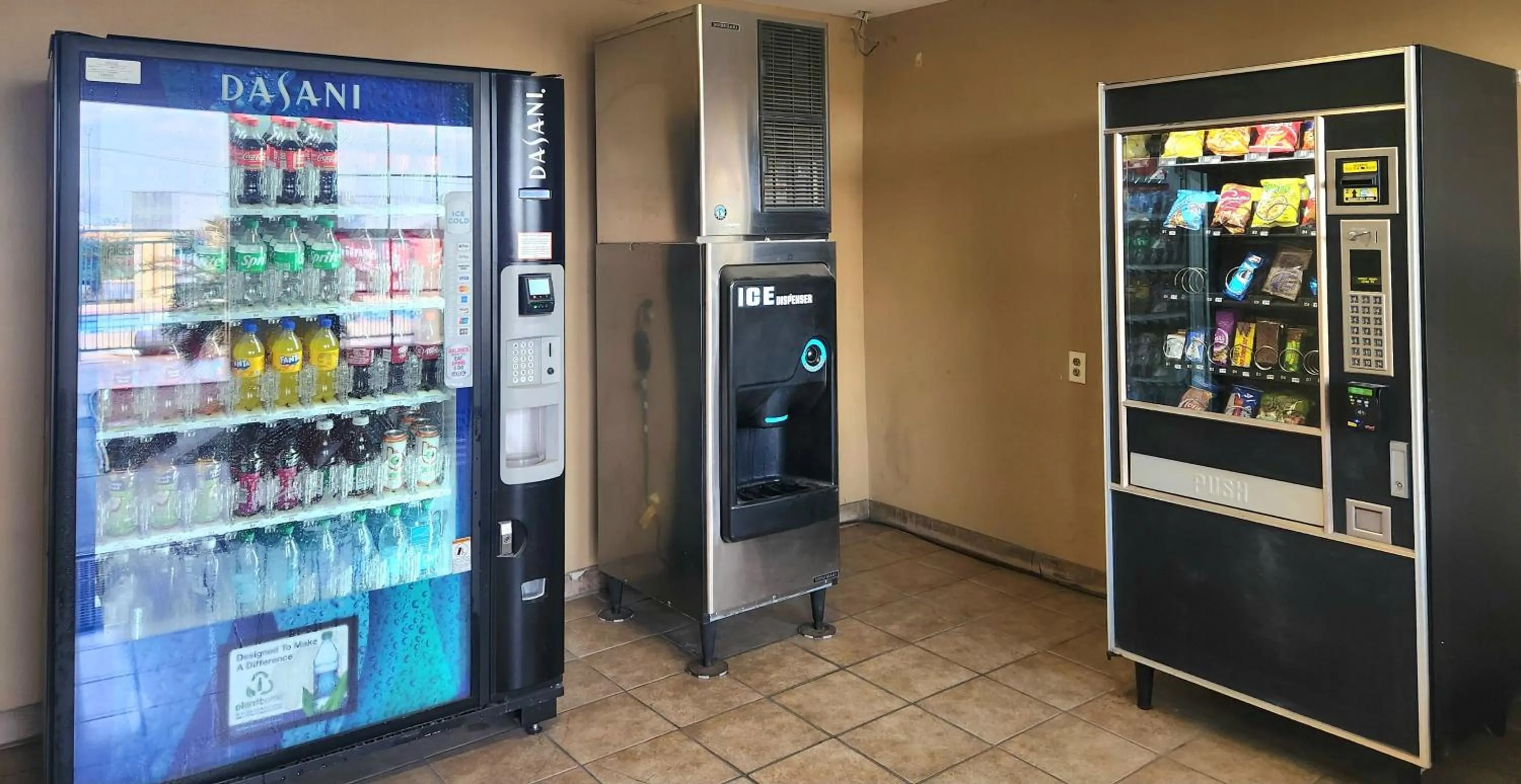vending machine in Days Inn by Wyndham Hammond