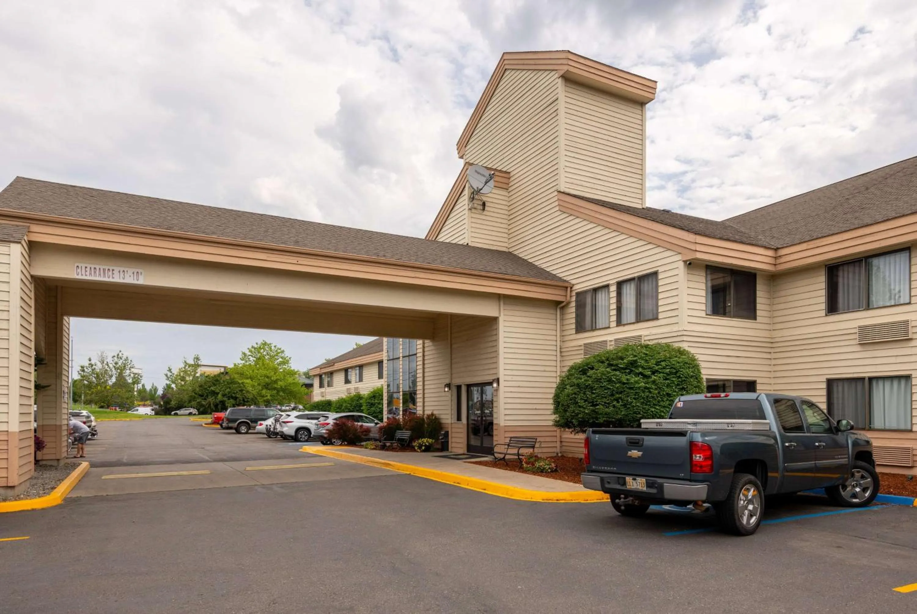 Property building in Days Inn by Wyndham Coeur d'Alene