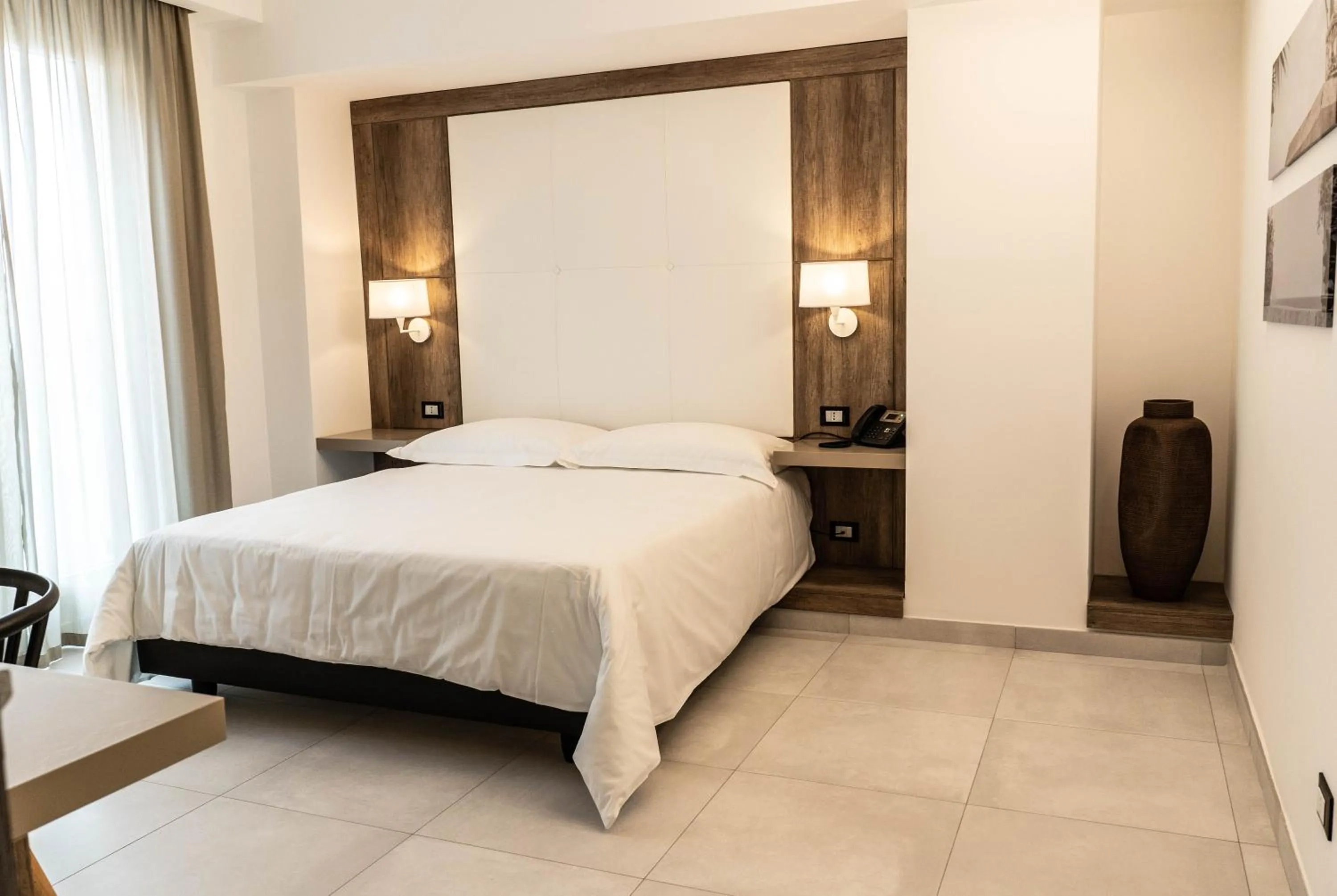 Bedroom, Bed in Hotel Pontemare