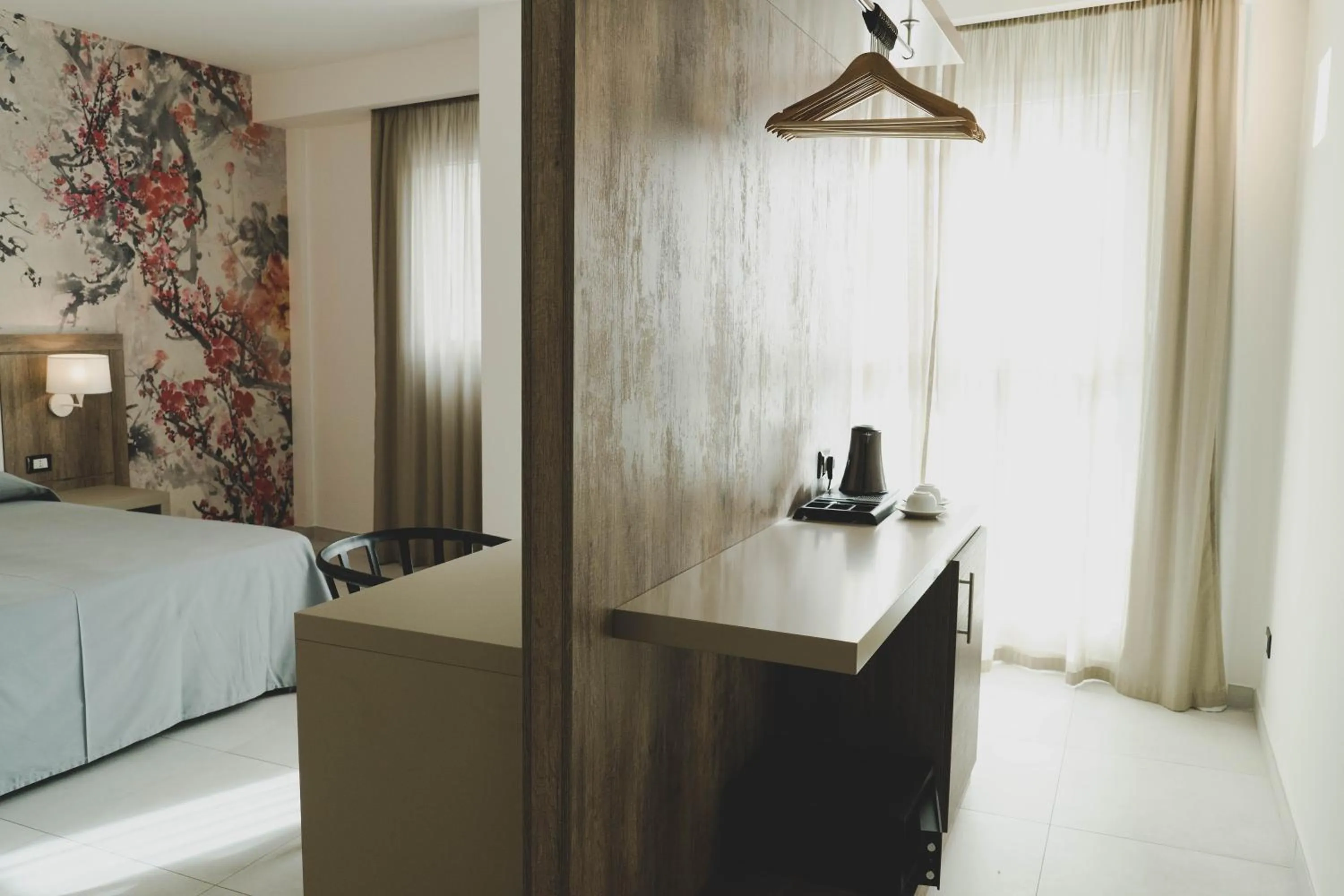 Bedroom, Bed in Hotel Pontemare