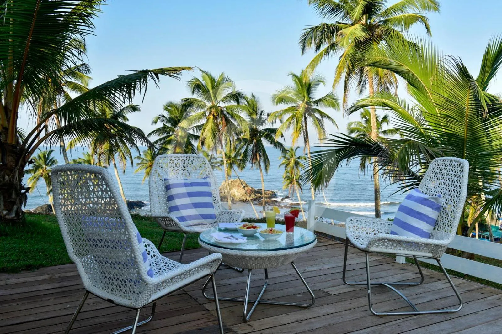 Patio in Casa Vagator