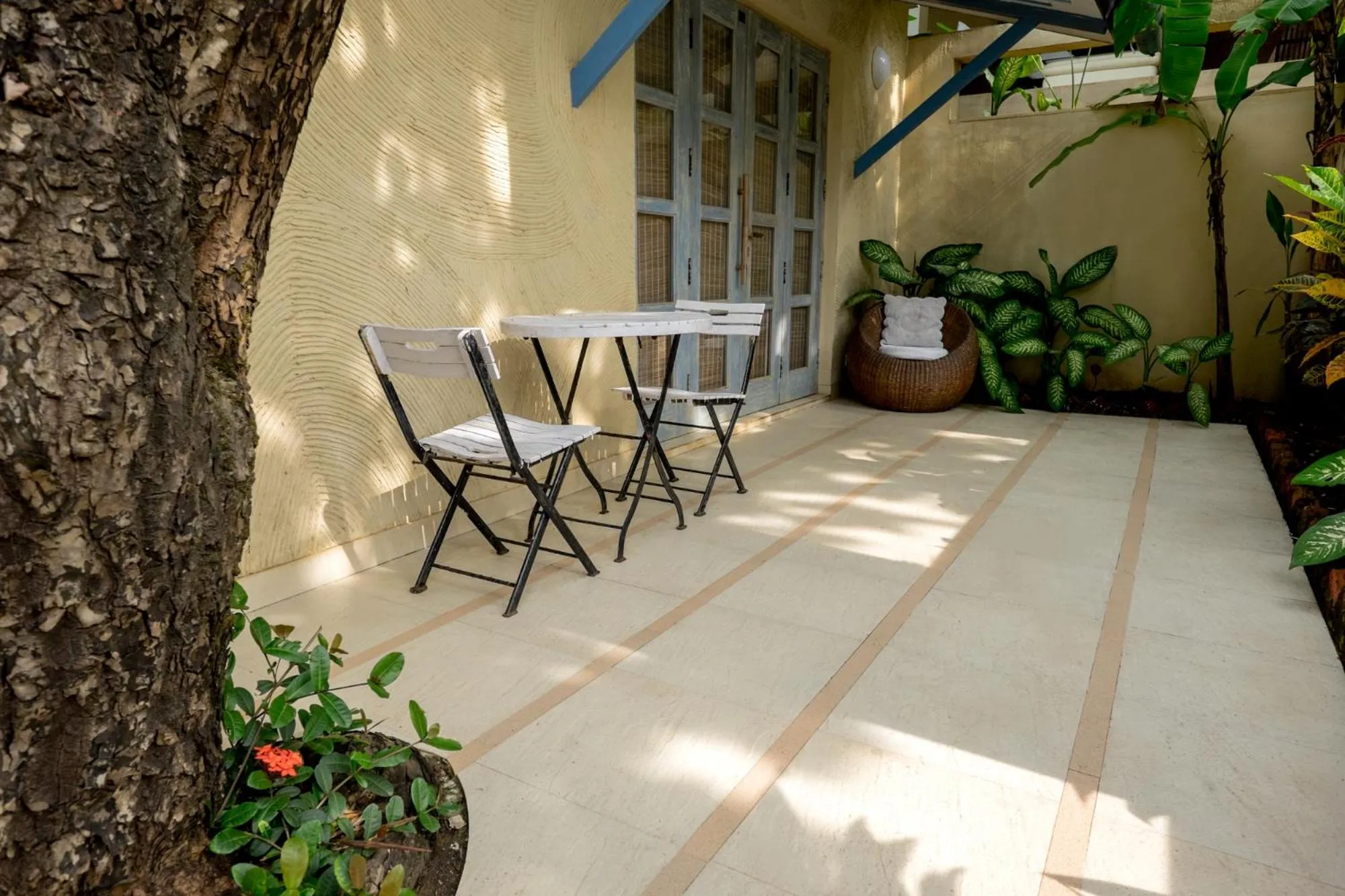 Patio in Casa Vagator