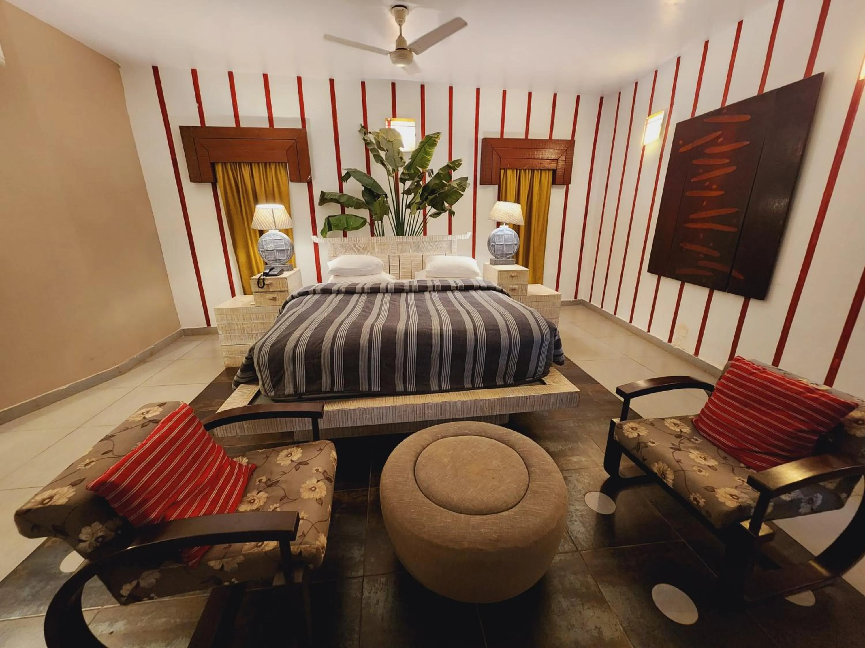 Bedroom, Bed in Casa Vagator