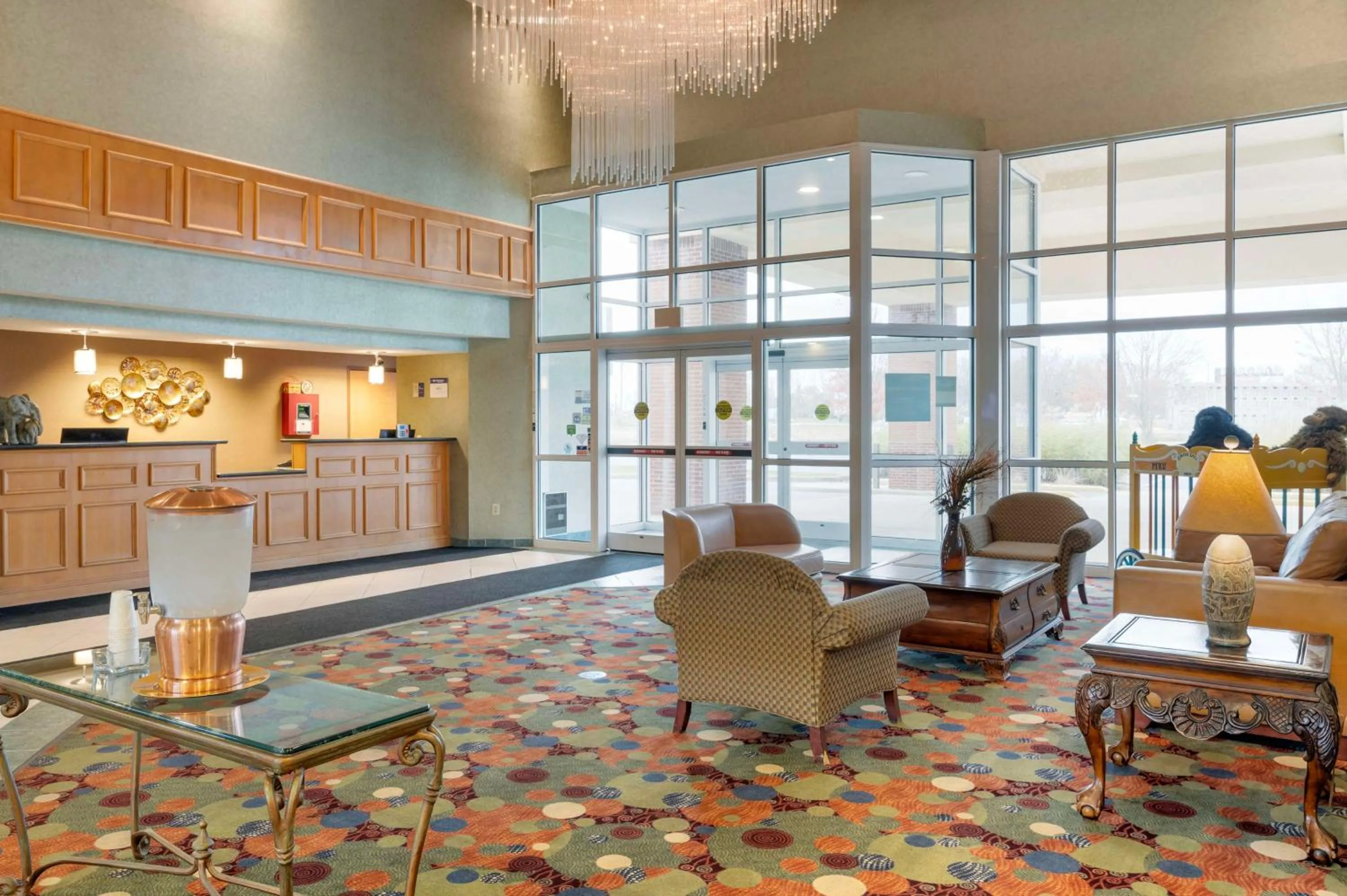 Lobby or reception in Best Western Circus City Inn