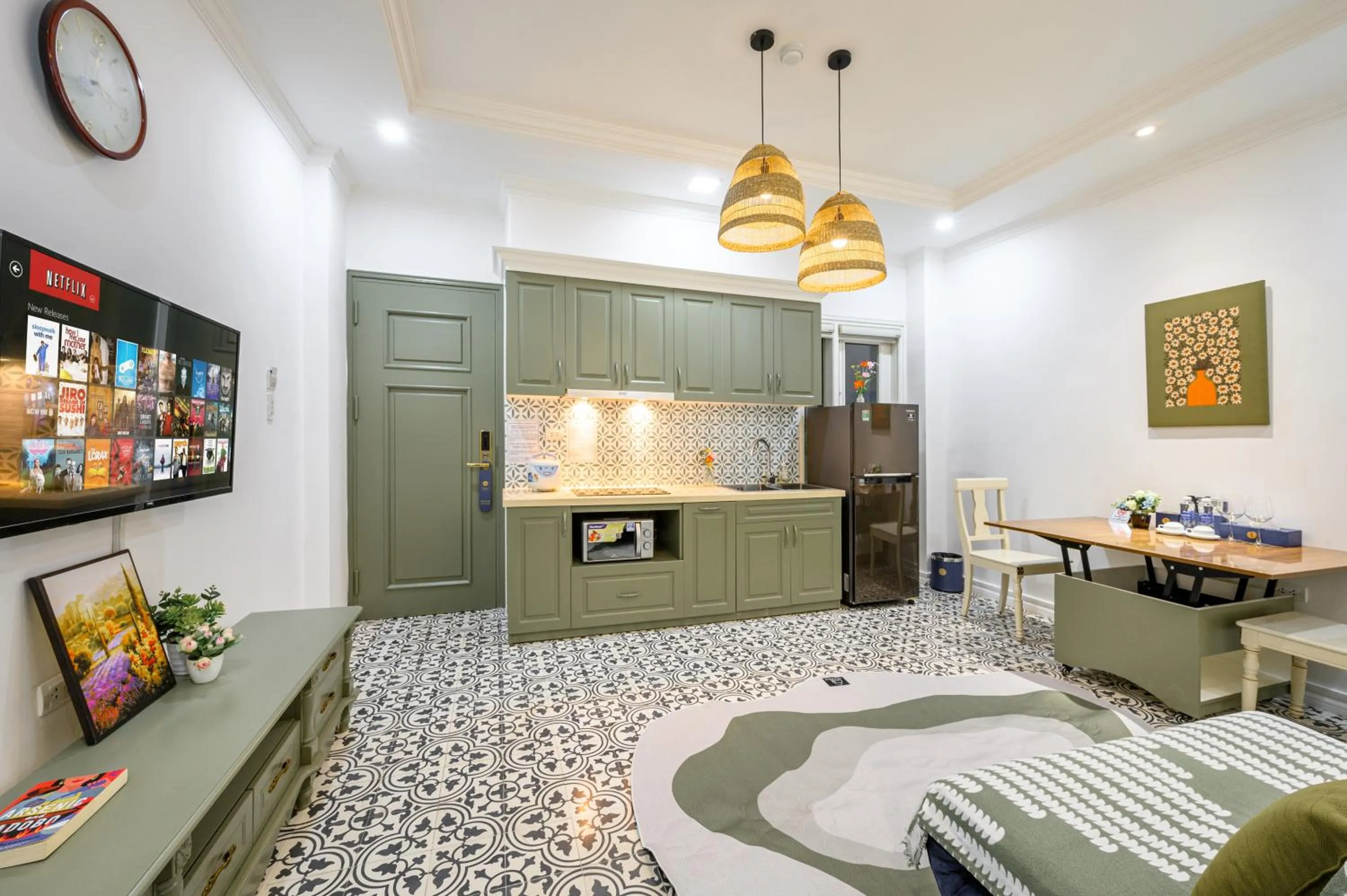 kitchen in Libra Hotel Residence by Luxe Paradise