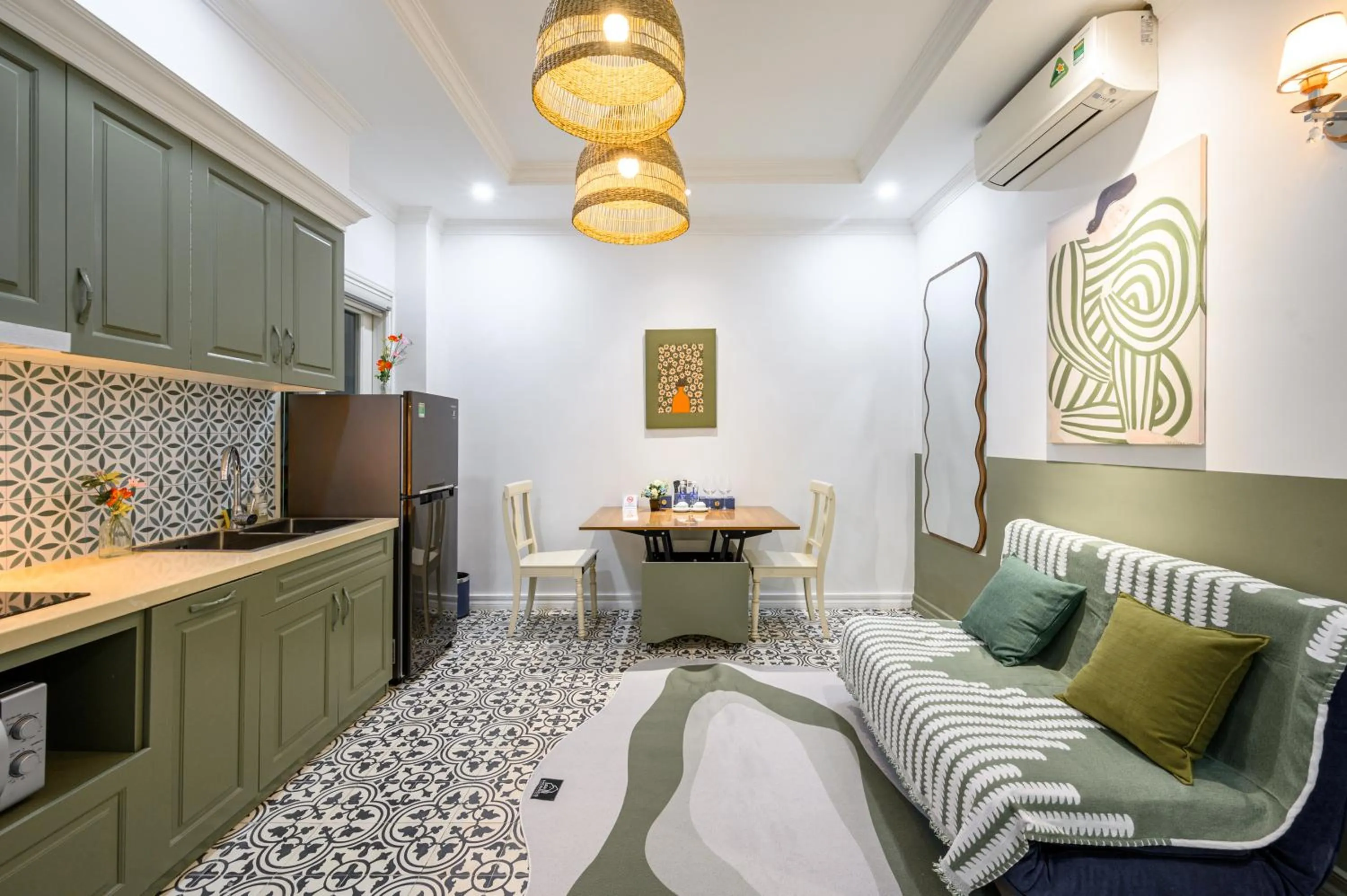 kitchen in Libra Hotel Residence by Luxe Paradise