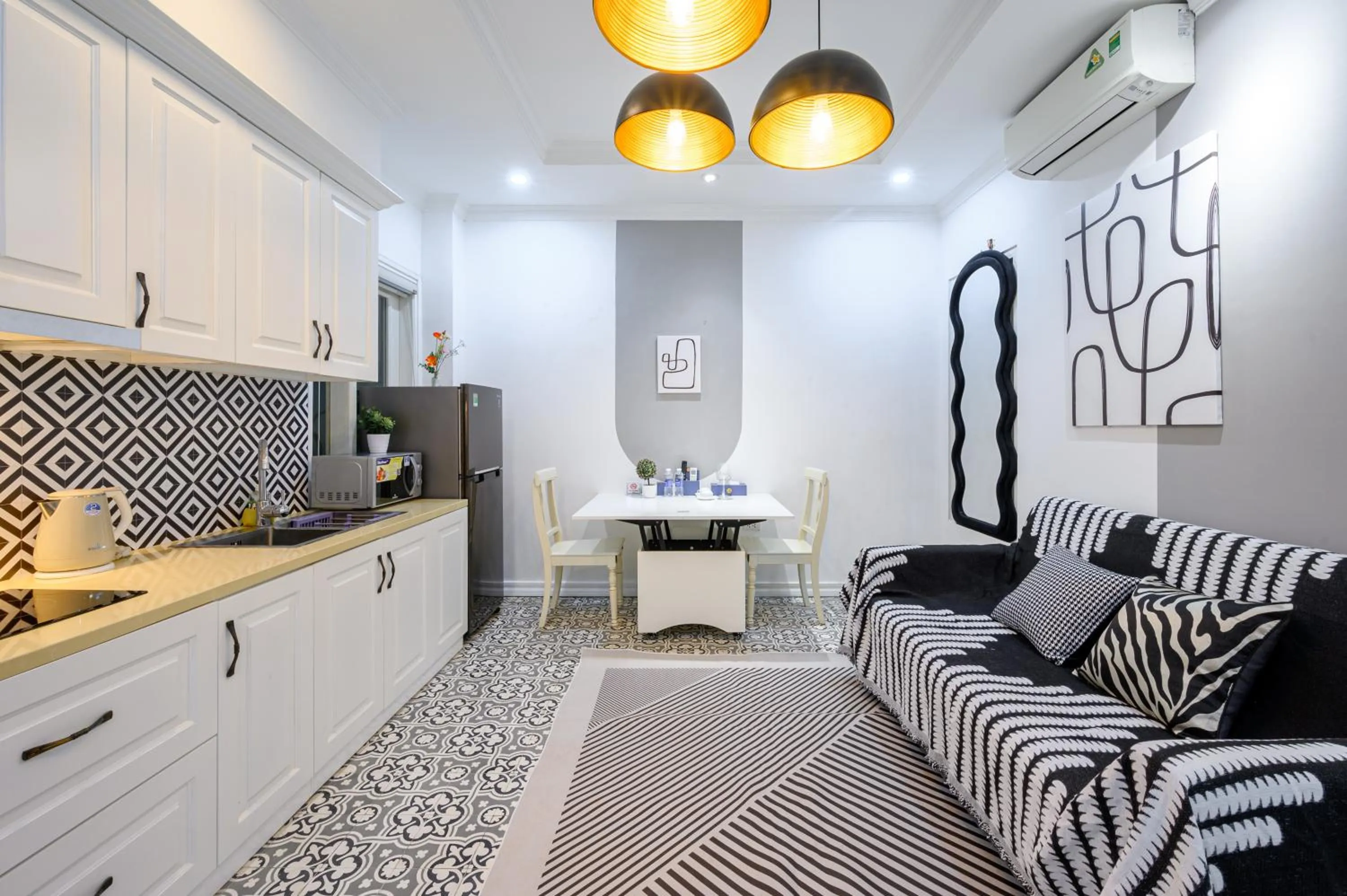 kitchen in Libra Hotel Residence by Luxe Paradise