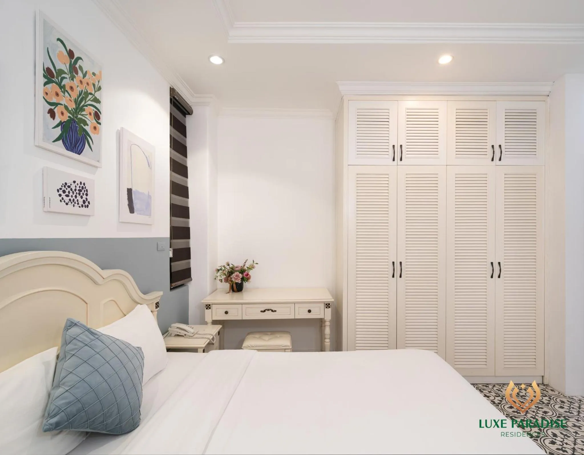 Bed in Libra Hotel Residence by Luxe Paradise