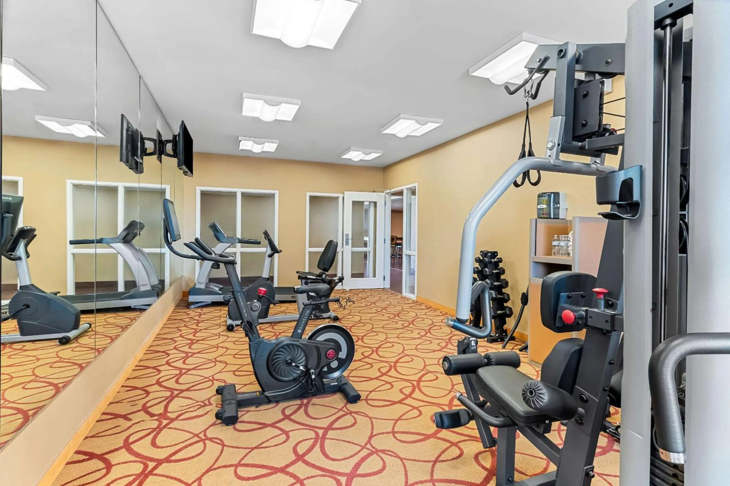 Fitness centre/facilities in Quality Inn Blackwell I-35
