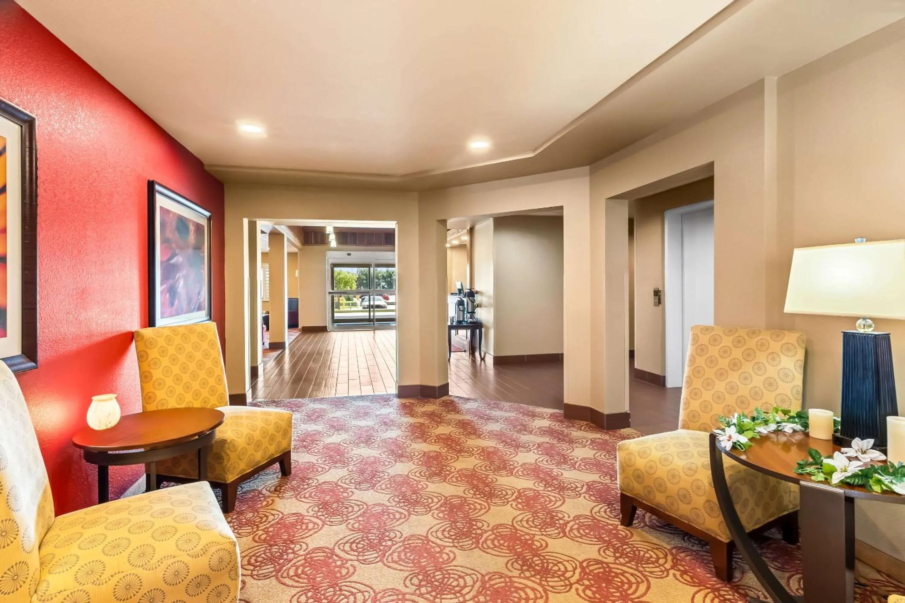 Lobby or reception in Quality Inn Blackwell I-35