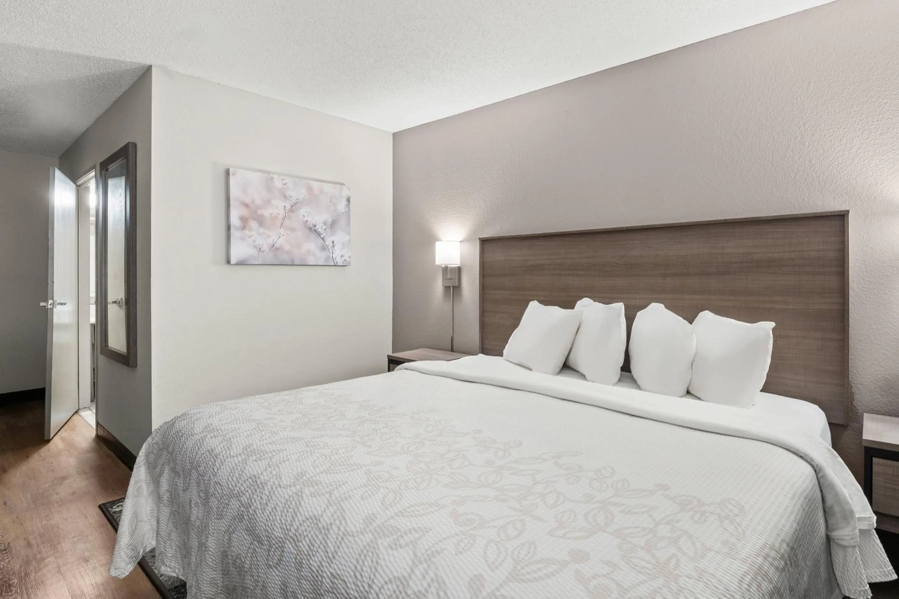 Photo of the whole room, Bed in Red Roof PLUS Belleville