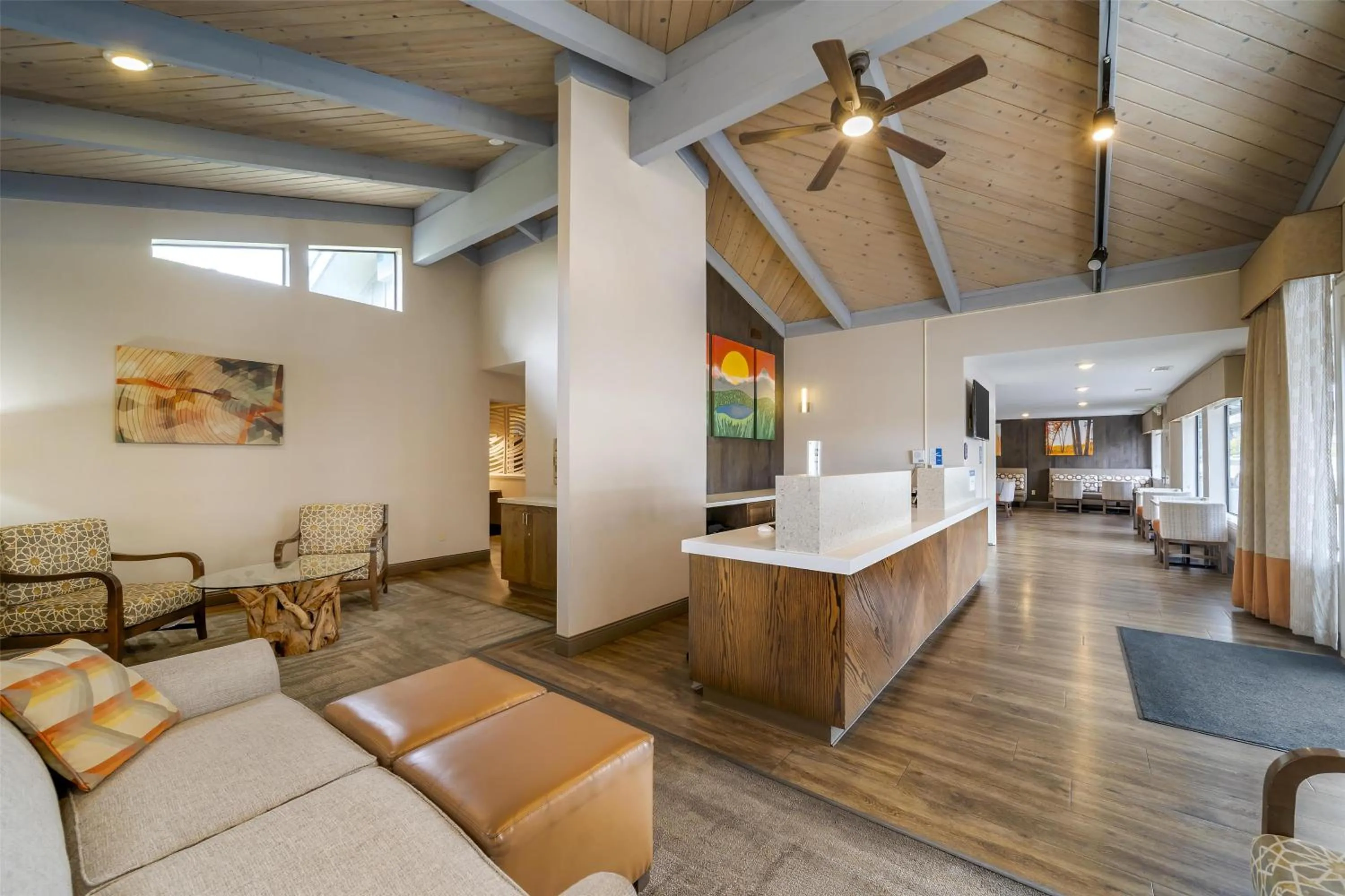 Lobby or reception in Best Western Arcata Inn