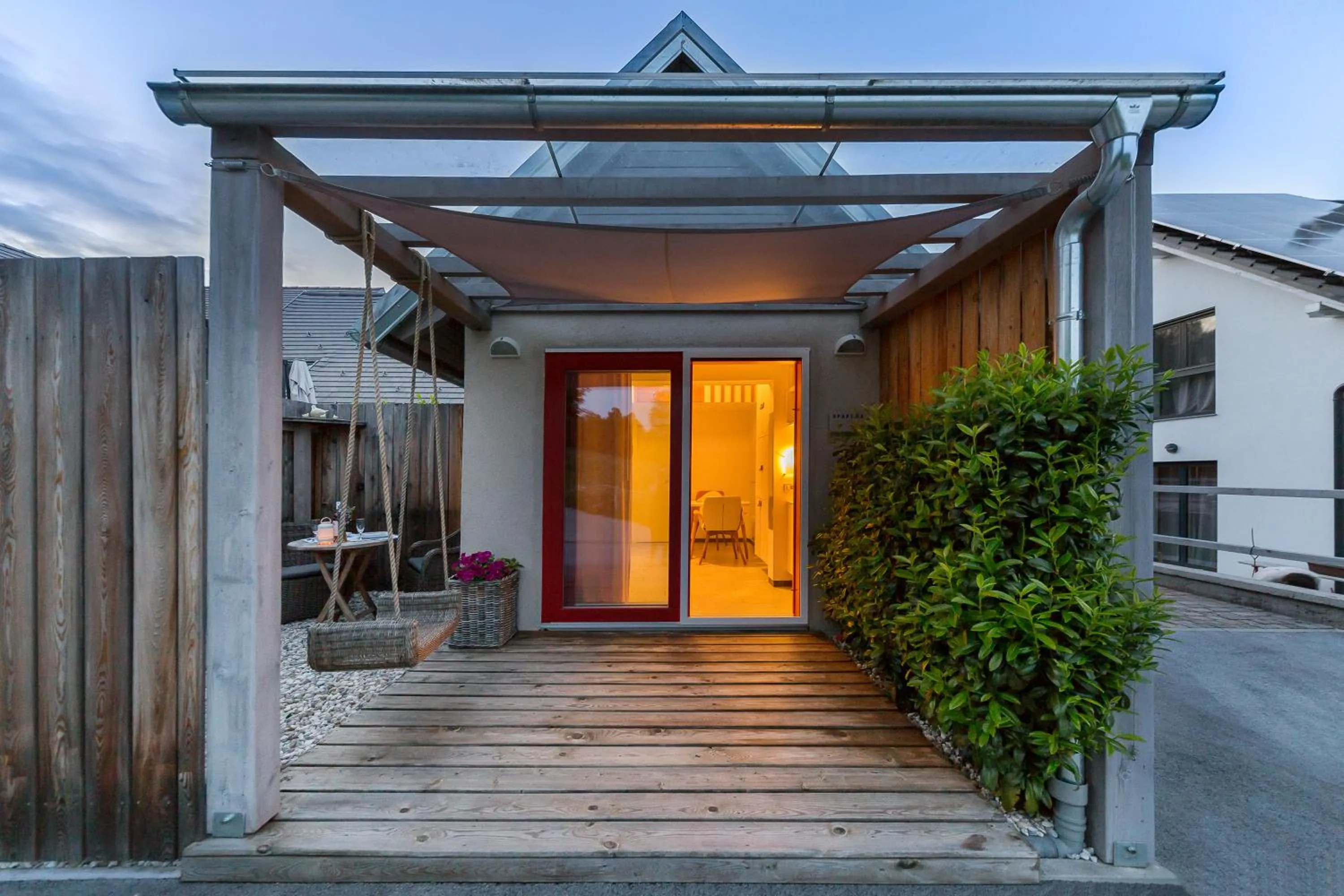 Property building in Garden living