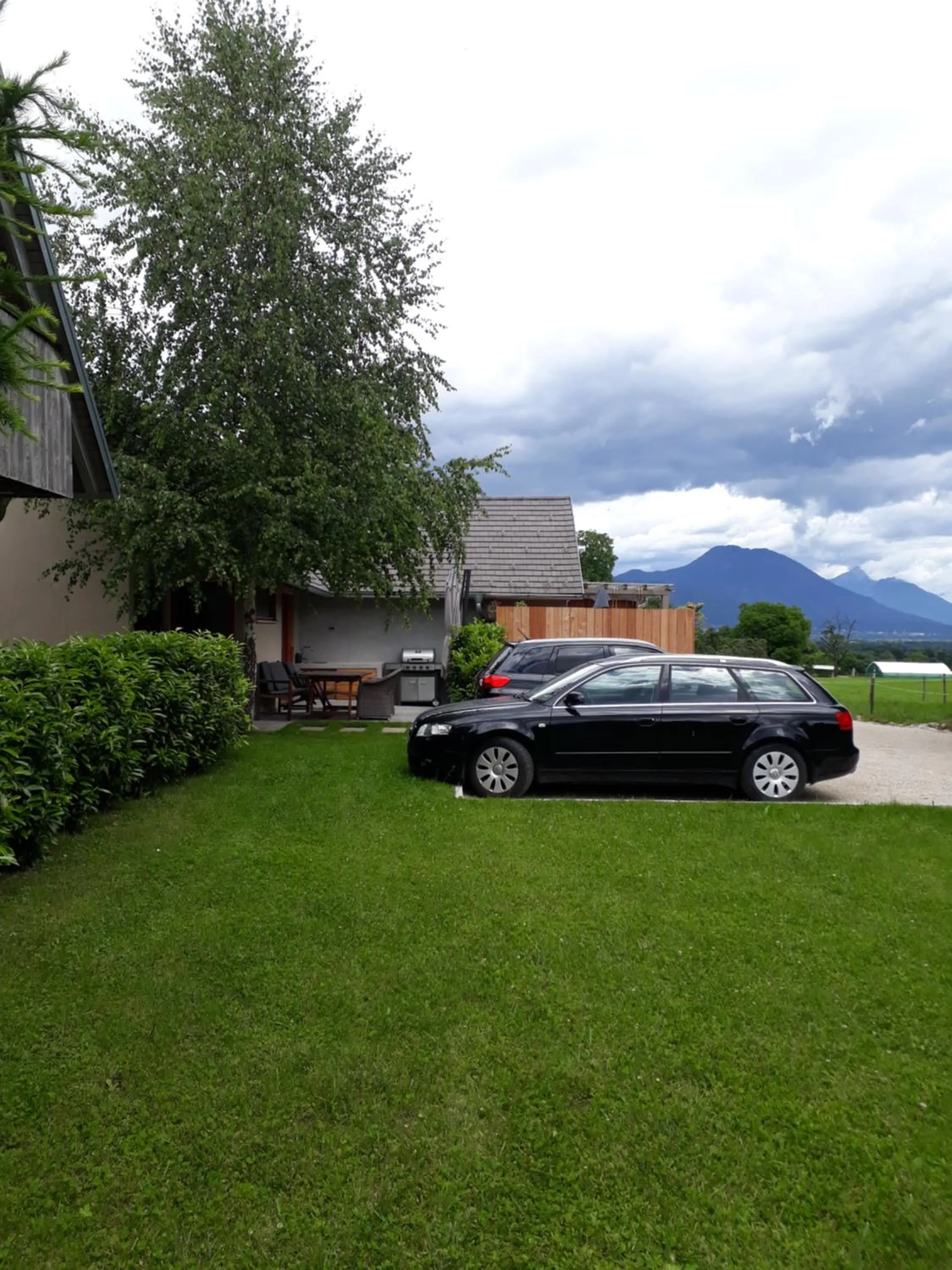 Property building in Garden living