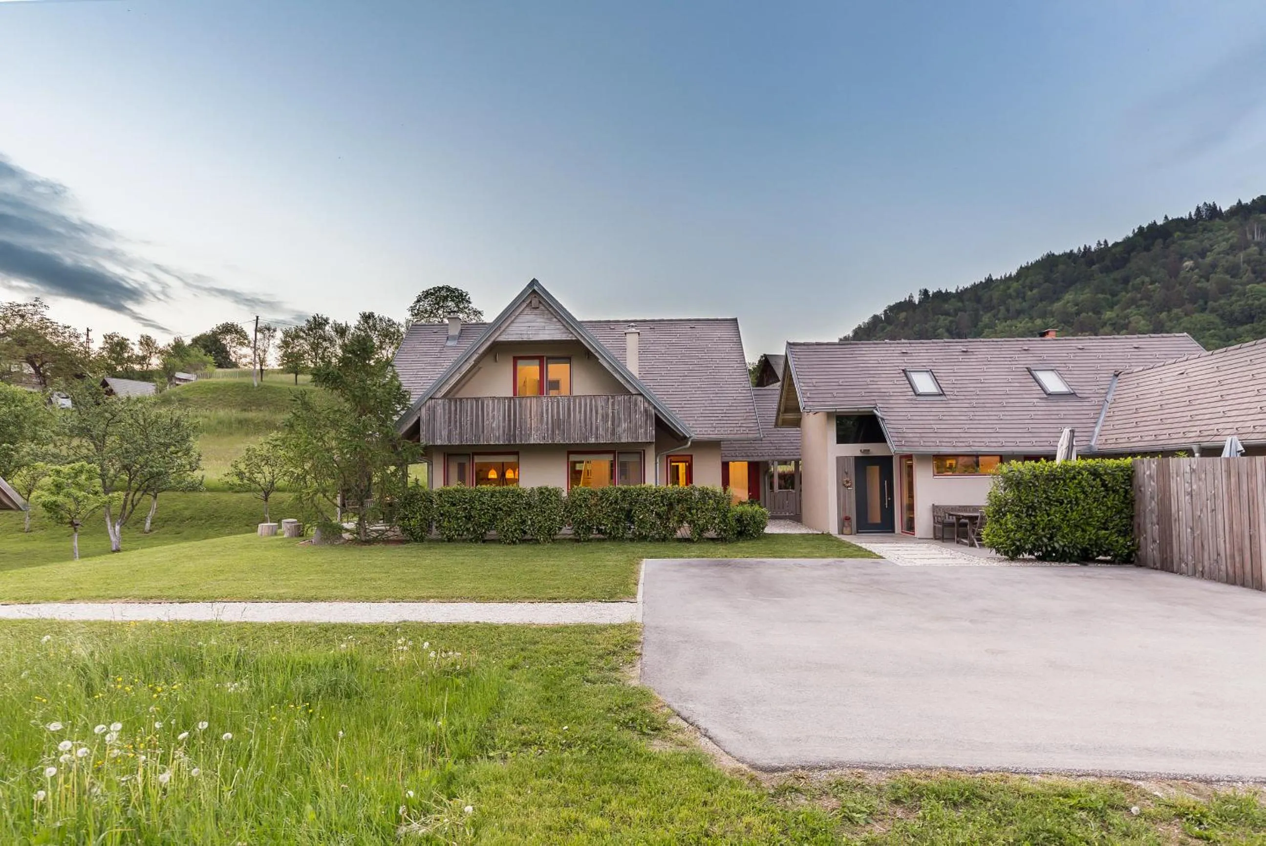 Property building in Garden living