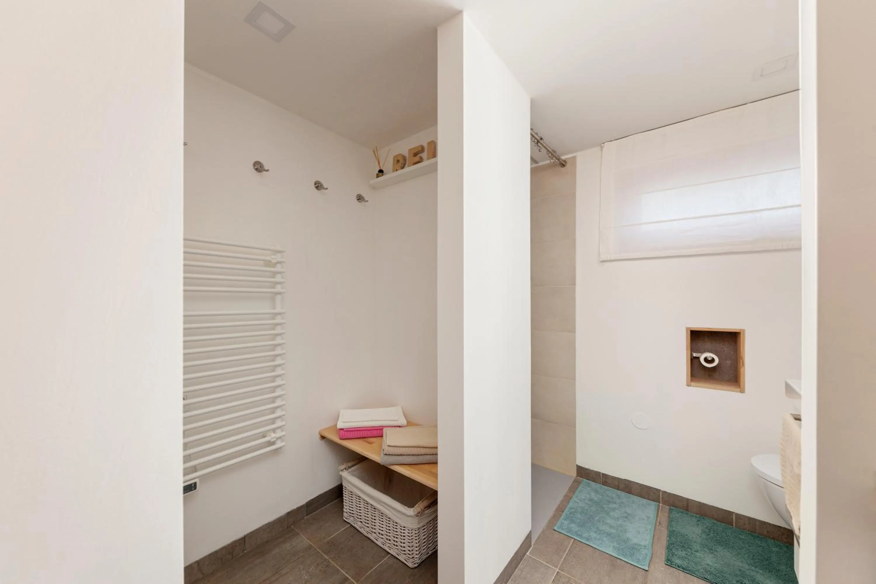 Bathroom in Garden living