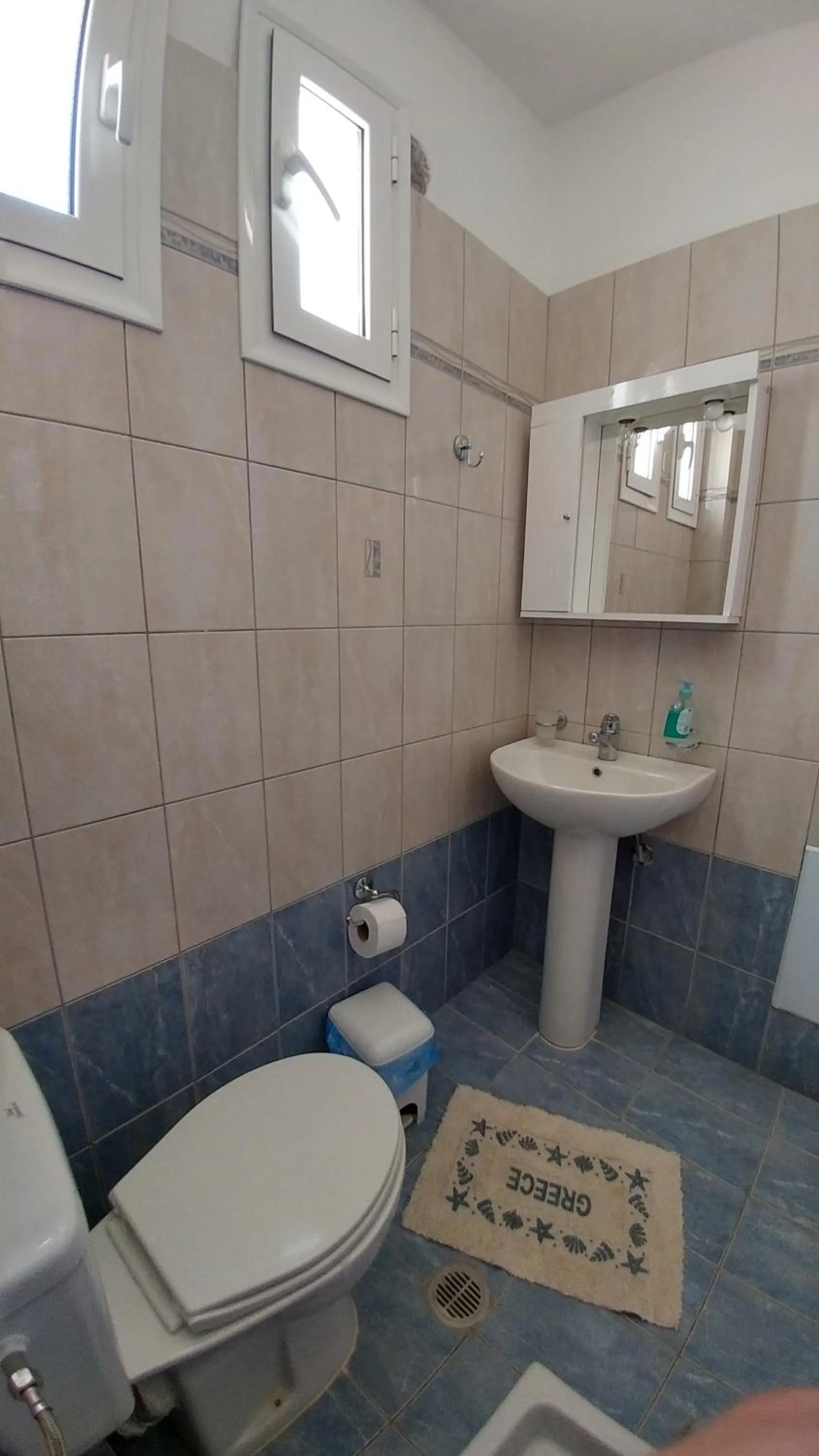 Toilet in Araxovoli Studios - Aραξοβόλι Lefkada
