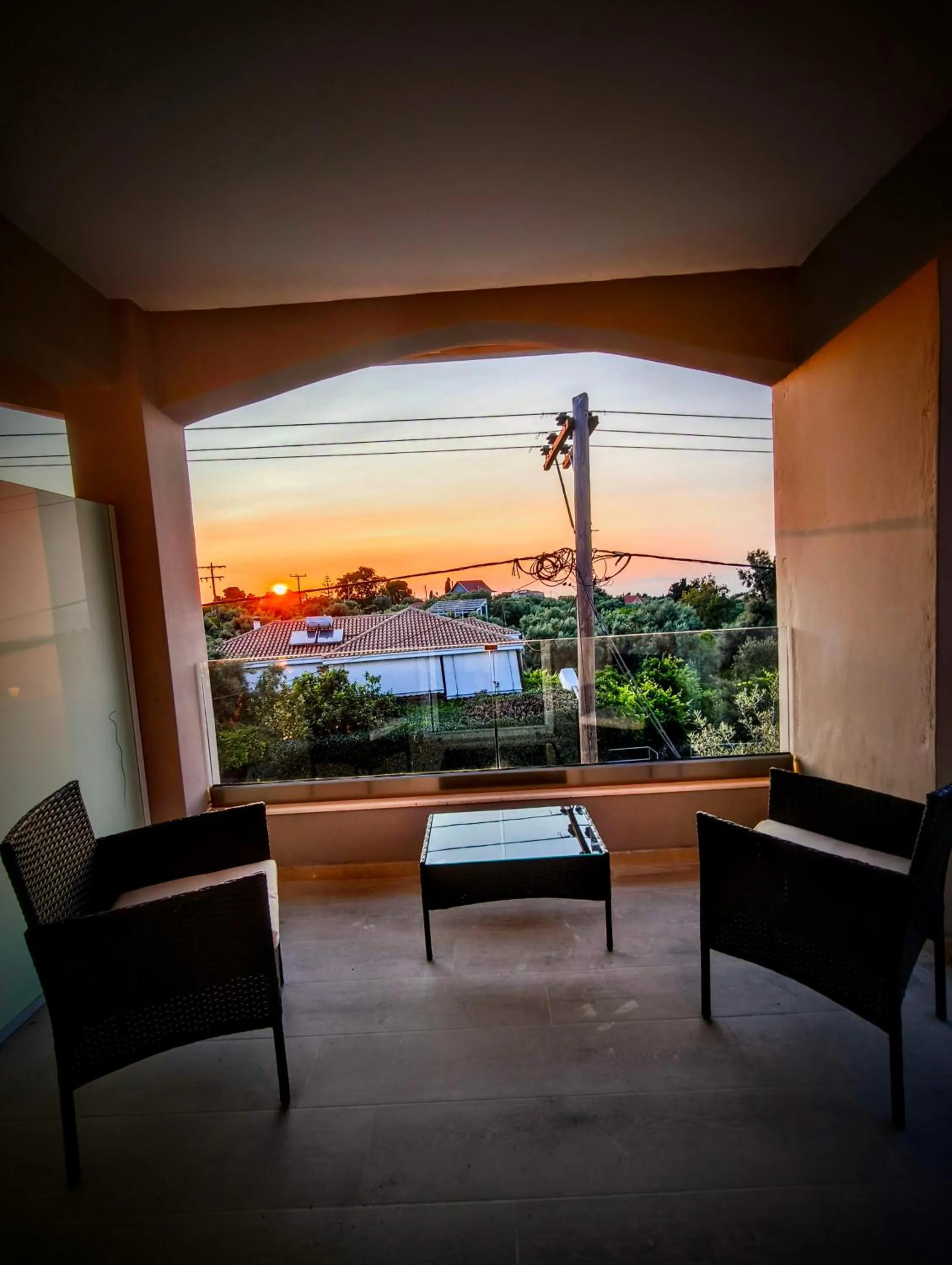 Balcony/Terrace in Araxovoli Studios - Aραξοβόλι Lefkada