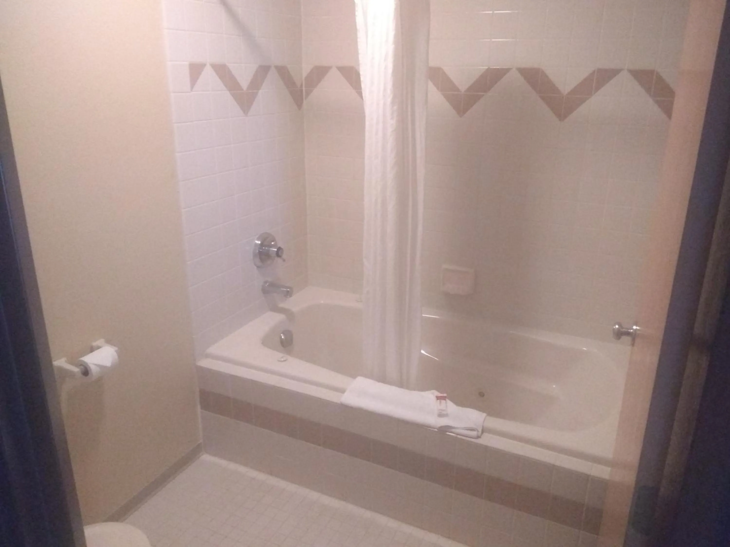 Bathroom in Super 8 by Wyndham Baxter/Brainerd Area