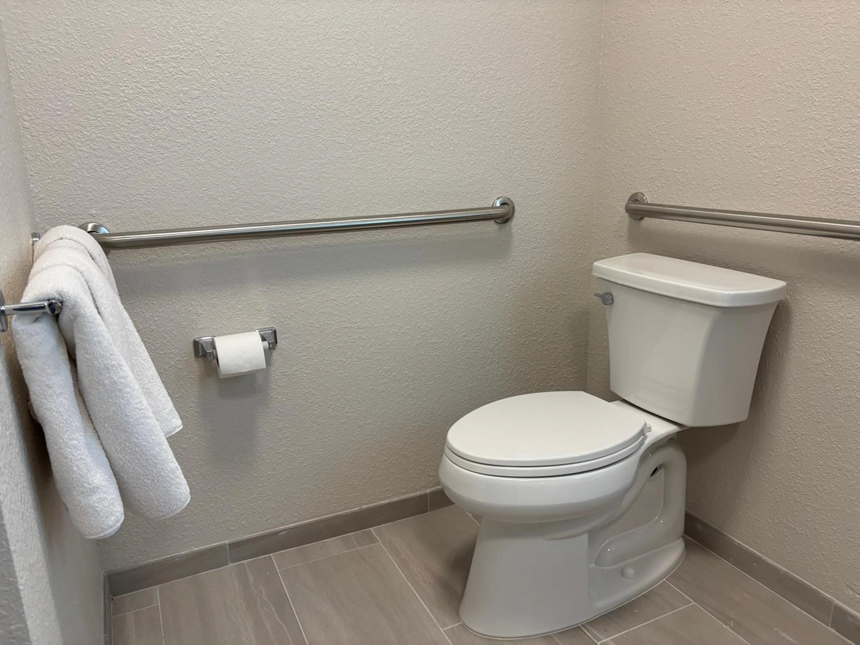 Toilet in Holiday Inn Express & Suites Truth Or Consequences by IHG