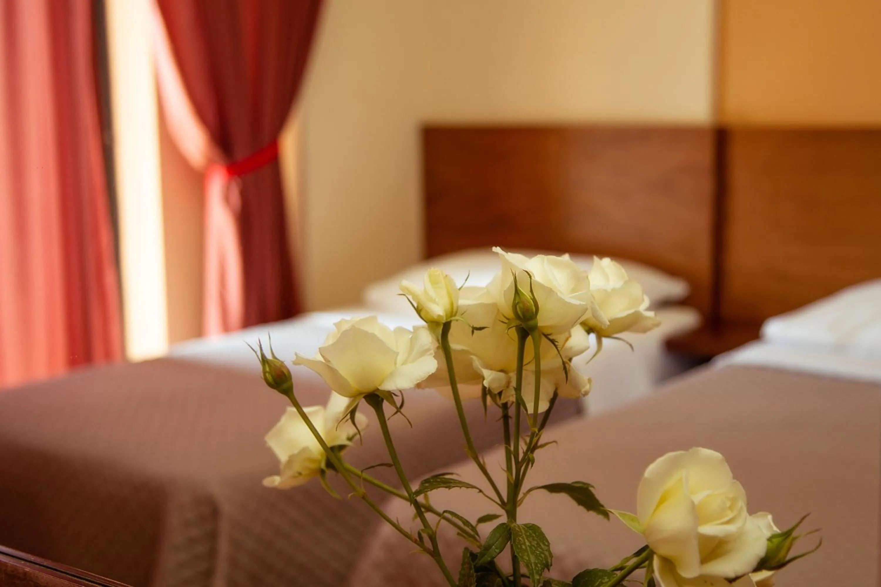 Bed in Hotel Giorgio