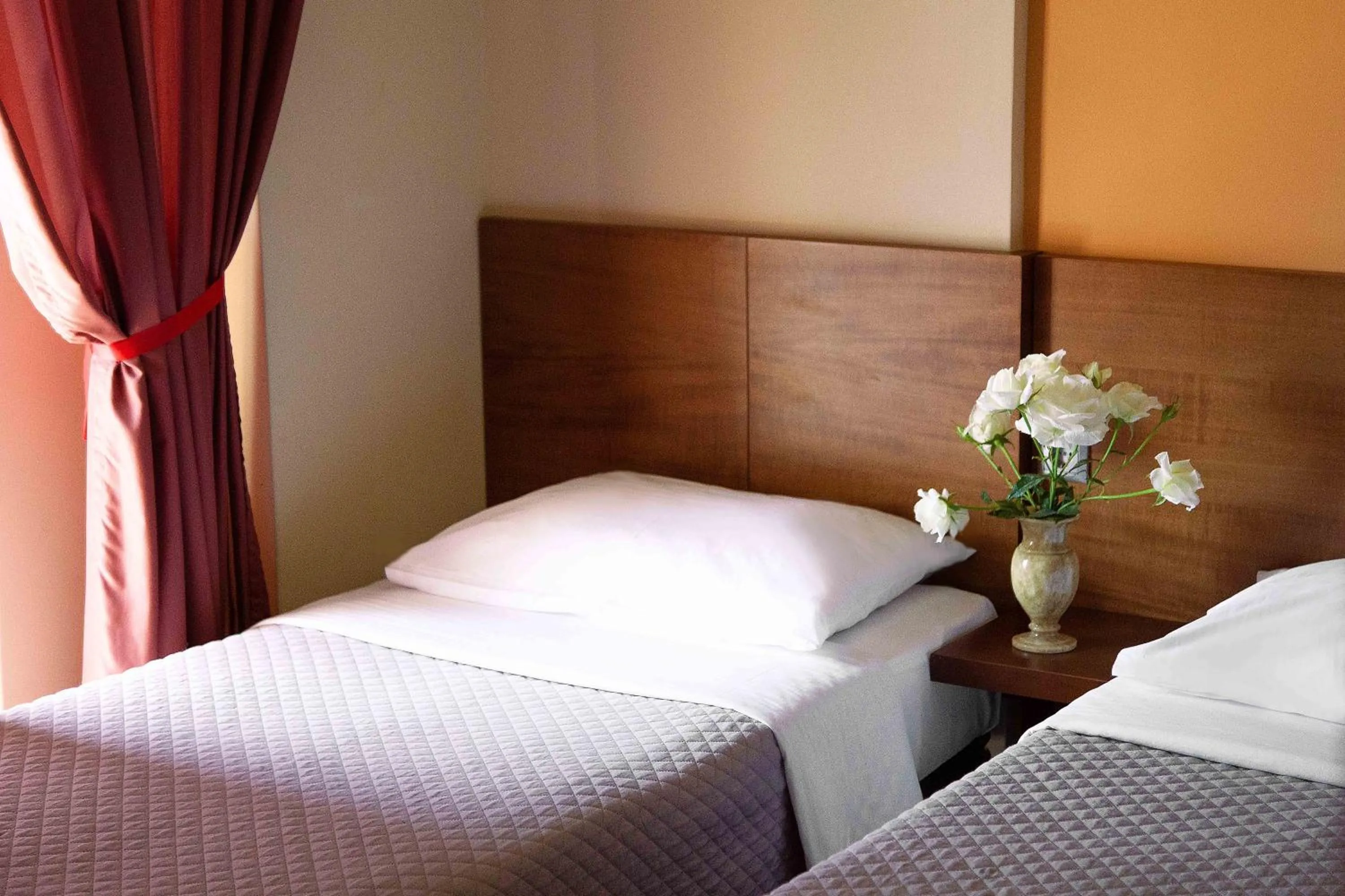 Bed in Hotel Giorgio