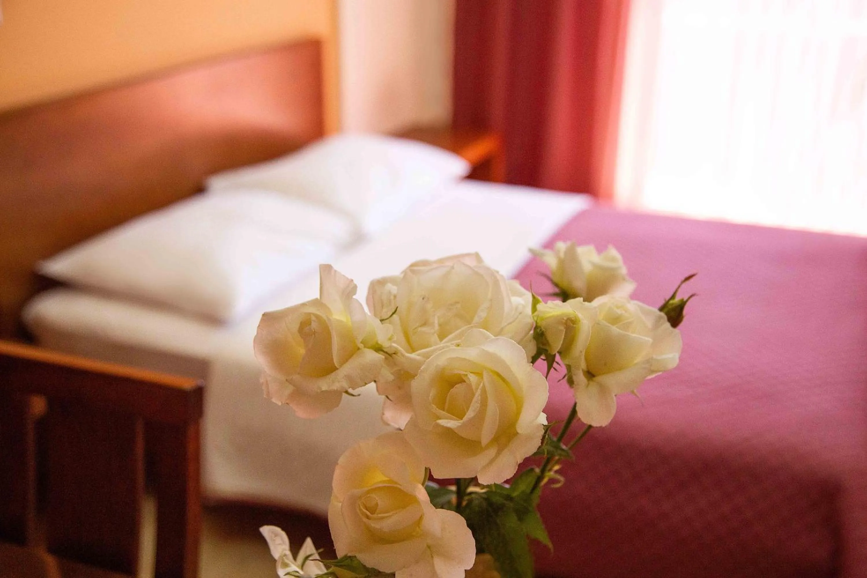 Bed in Hotel Giorgio