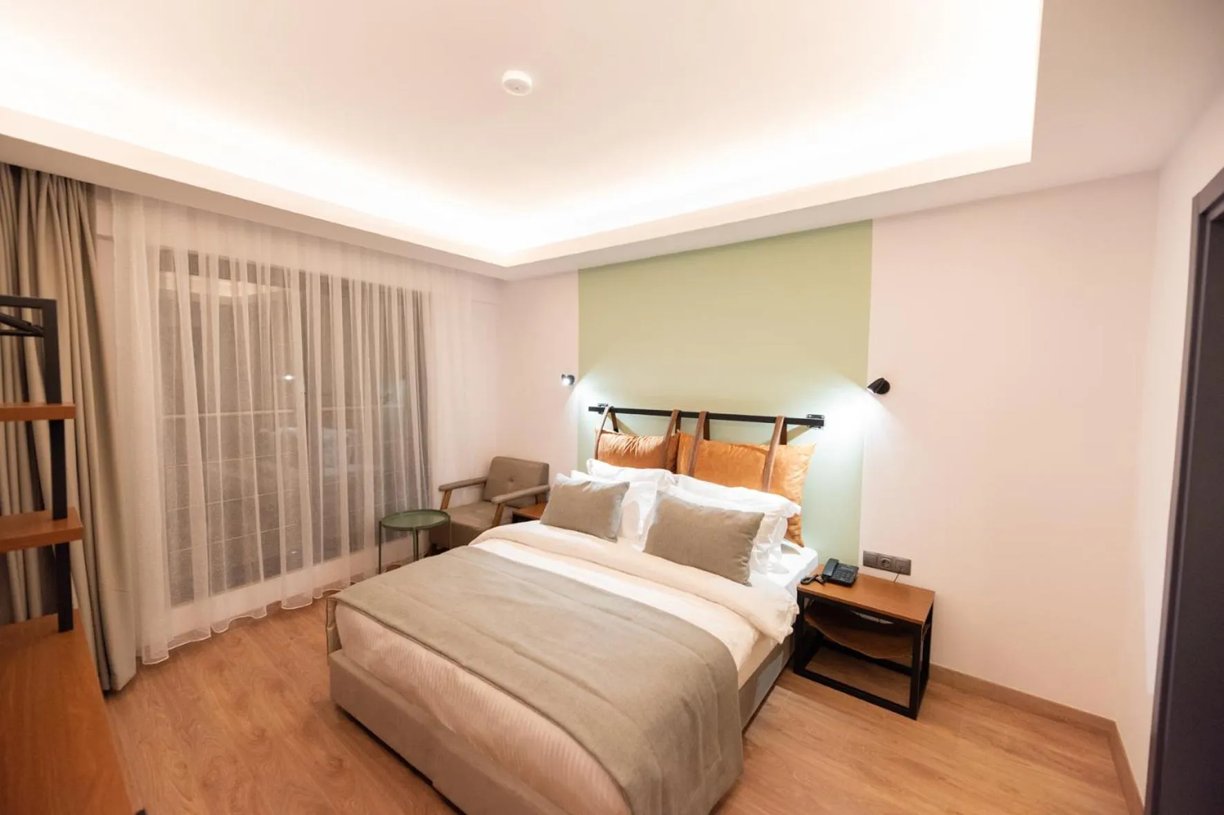 Bed in La Farine Rooms