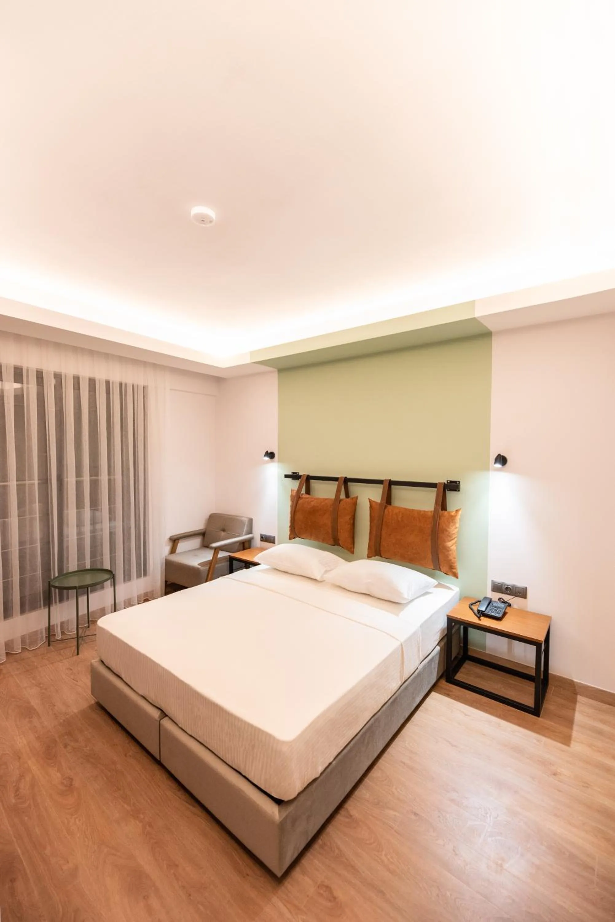 View (from property/room), Bed in LAFARINE HOTEL