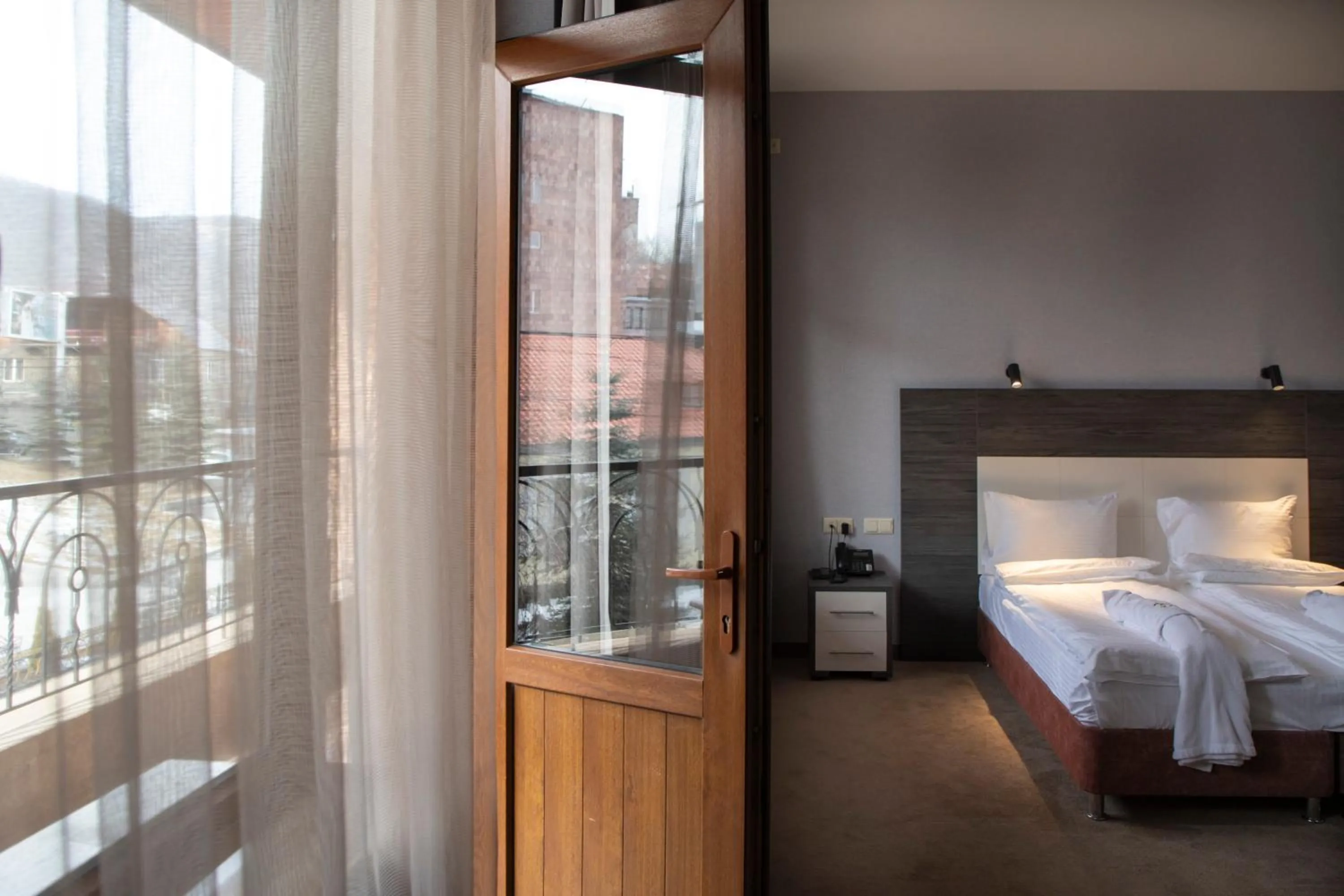 View (from property/room), Bed in Kecharis Hotel & Resort