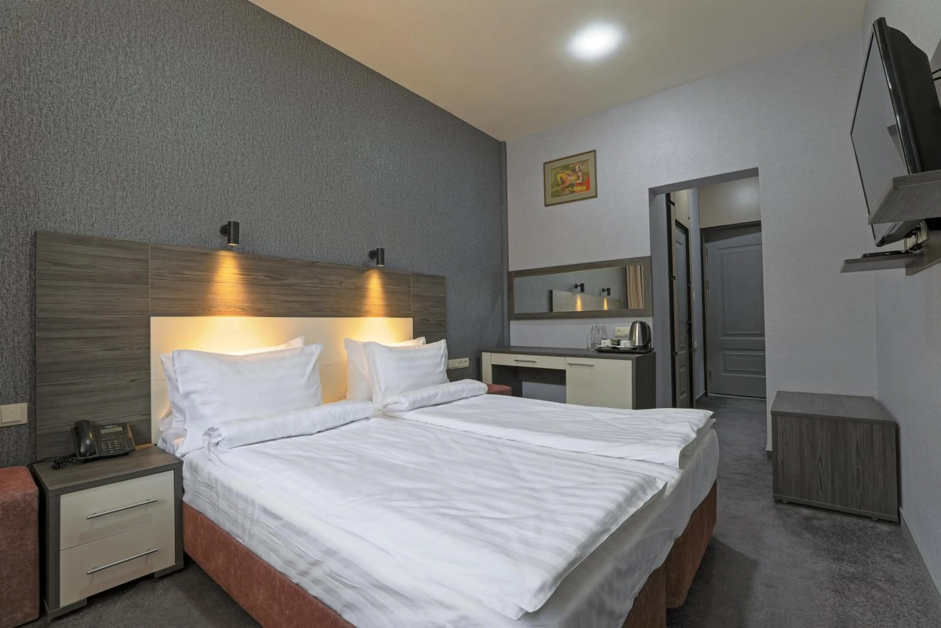 Bed in Kecharis Hotel & Resort