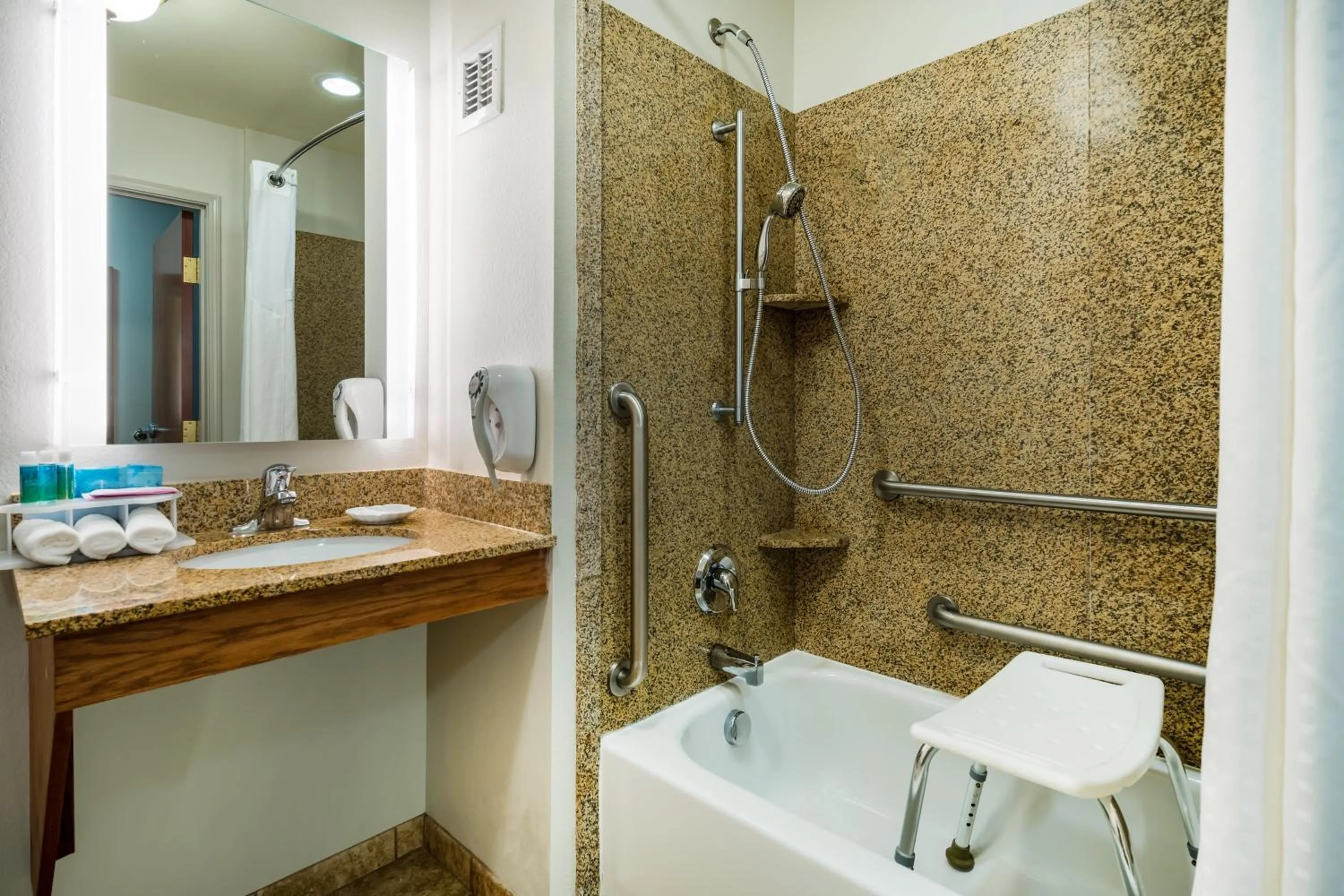 Photo of the whole room in Holiday Inn Express & Suites Rocky Mount Smith Mountain Lake, an IHG Hotel