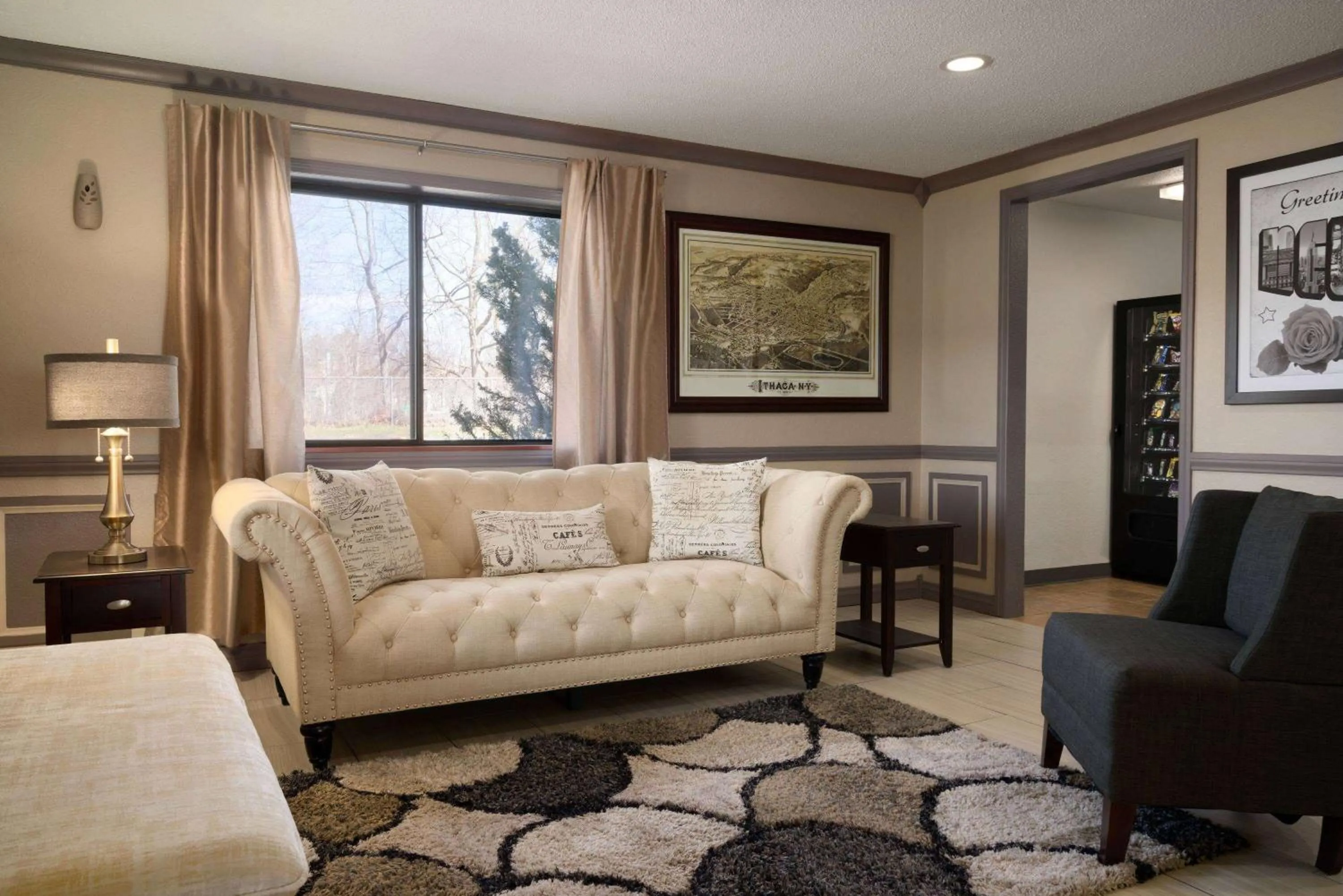 Lobby or reception in Super 8 by Wyndham Ithaca