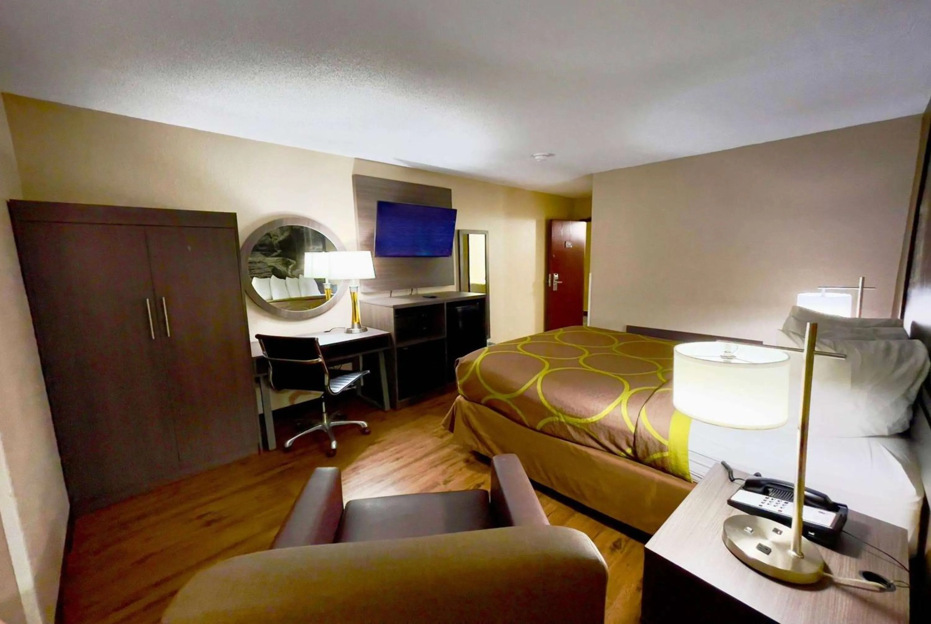 Bed in Super 8 by Wyndham Ithaca