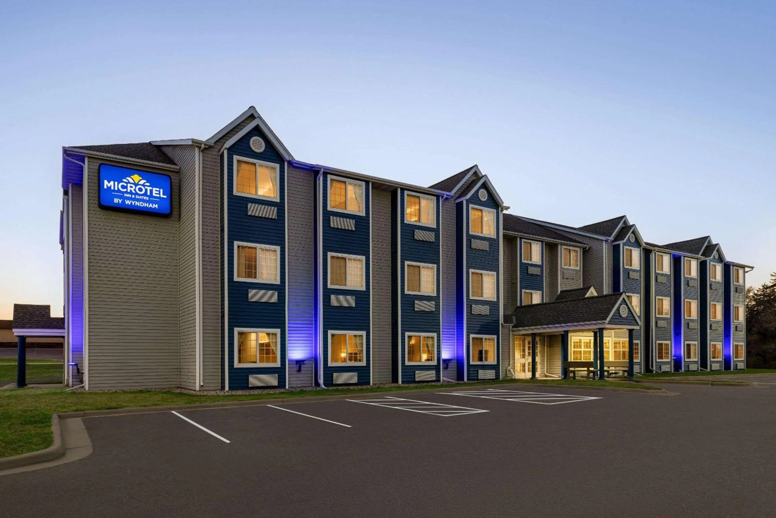 Property building in Microtel Inn & Suites by Wyndham New Ulm